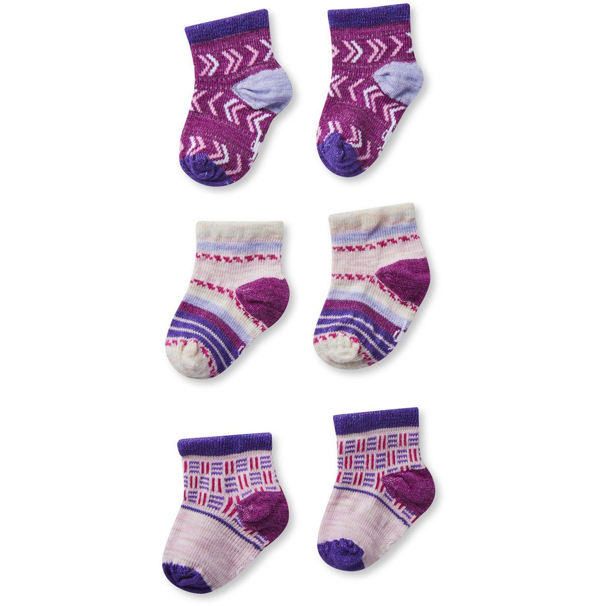 Soft Baby Bootie Socks Trio Gift Set - Warm Non-Slip Infant Socks for Newborns & Toddlers - Perfect for Gifts, Photo Shoots & Everyday Comfort