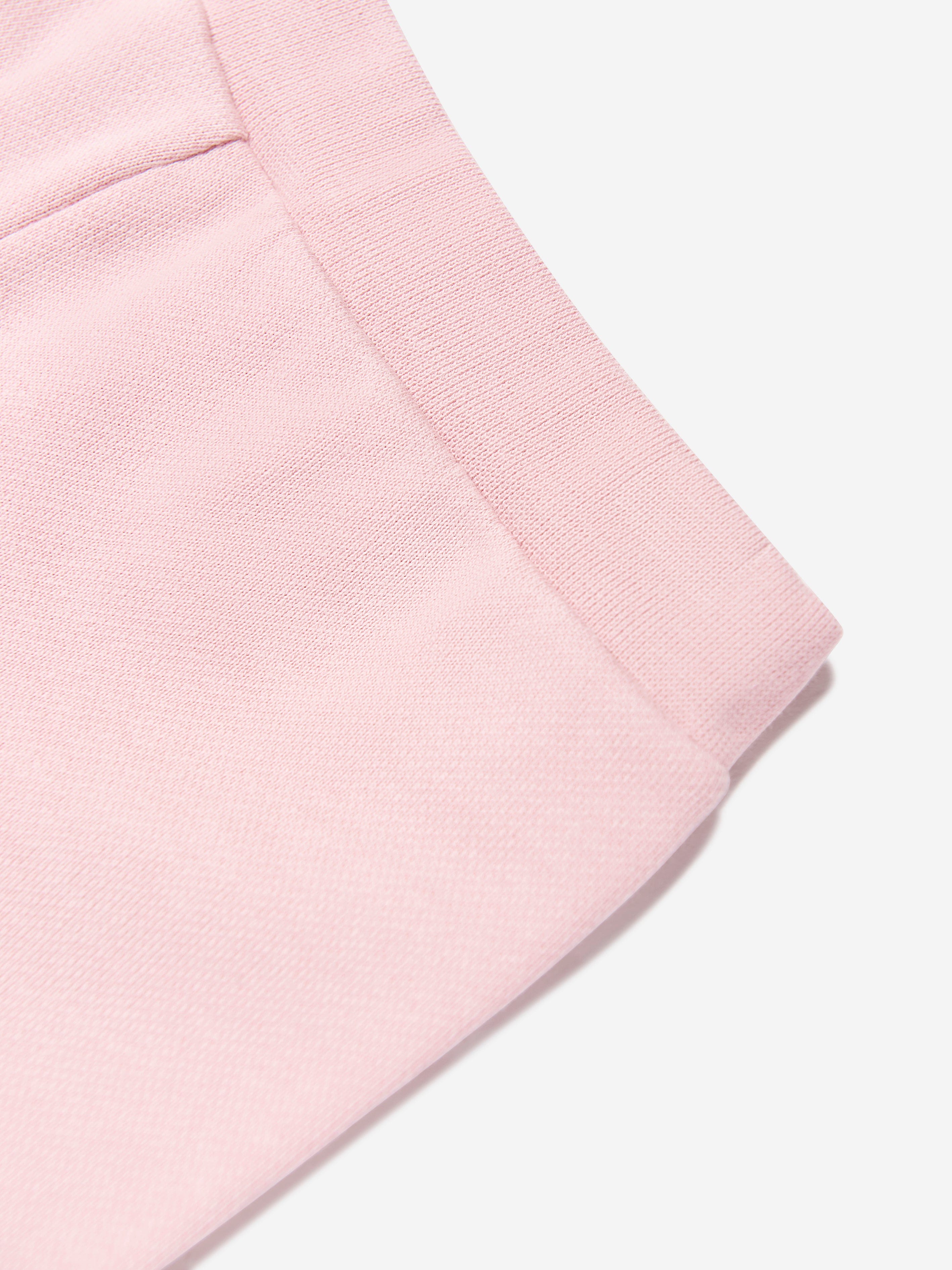 Adorable Pink Baby Girls Logo Shorts - Soft & Comfortable for Playtime, Outings & Summer Fun