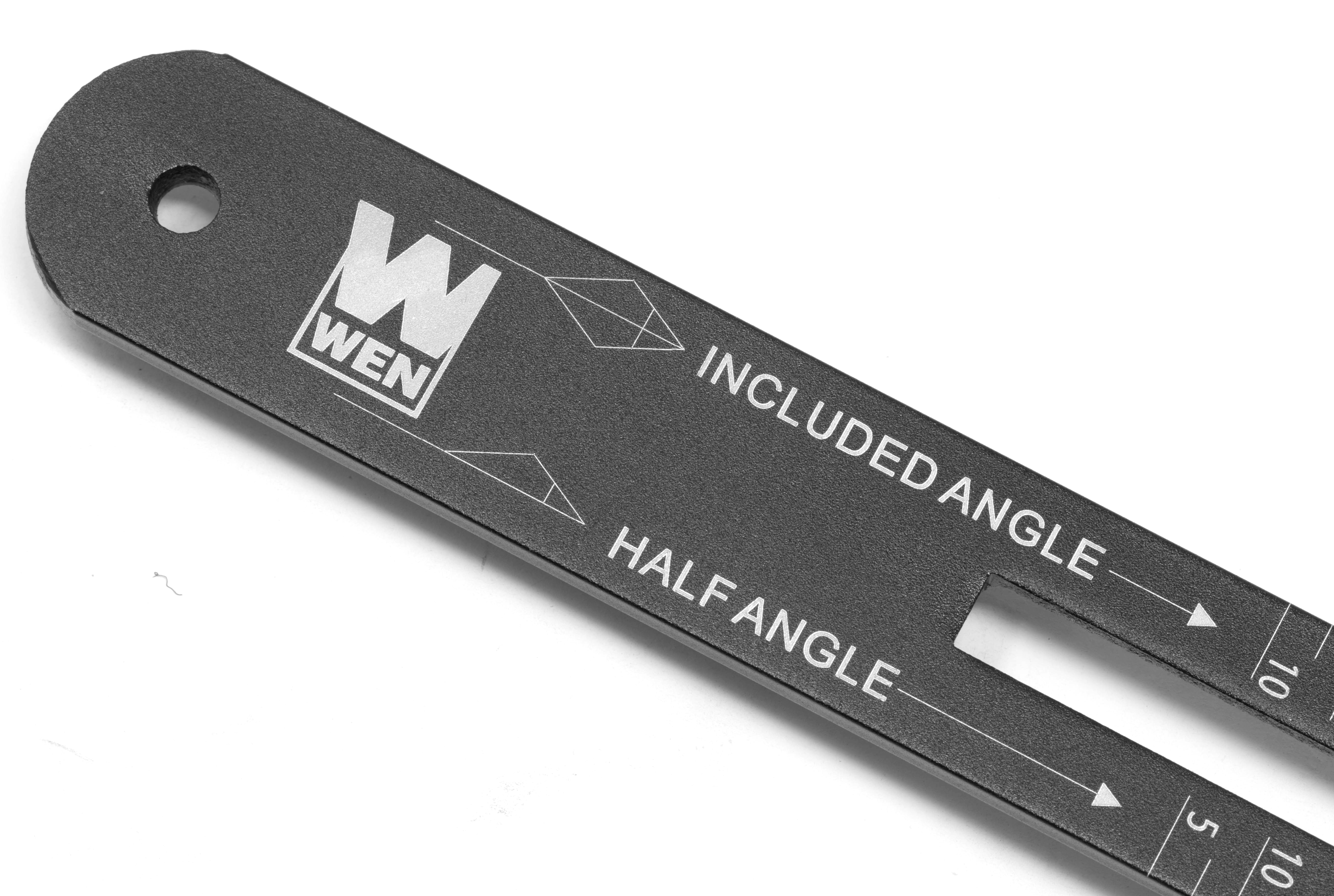 WEN ME360P Aluminum Miter Saw Bevel Gauge & Angle Finder Tool - Precision Woodworking Protractor for Carpentry, DIY Projects & Home Improvement