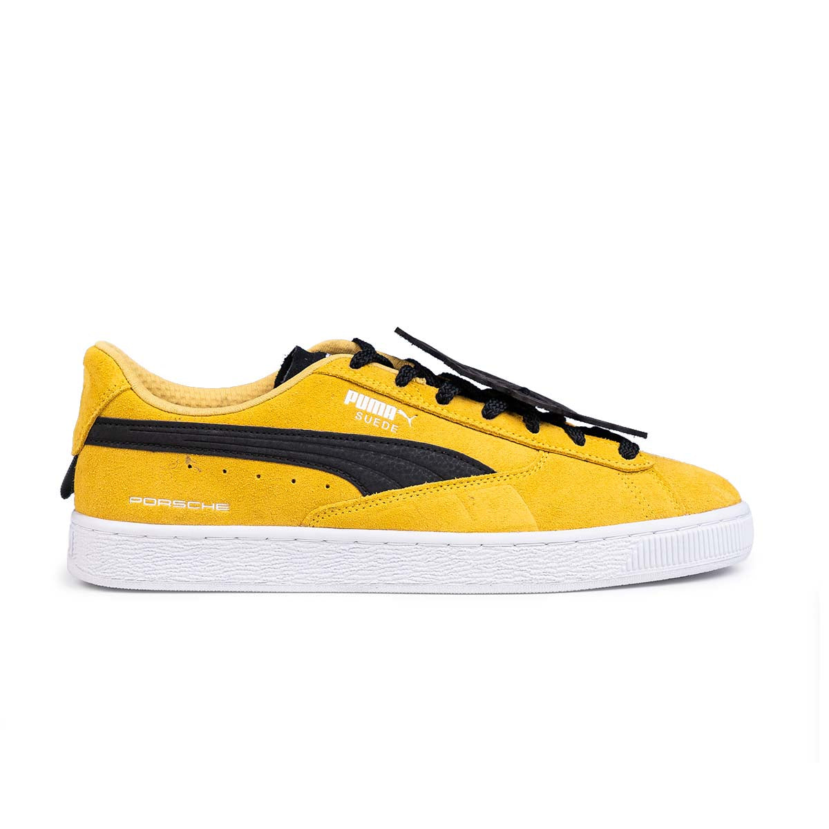 Limited Edition Porsche Legacy Suede Torque Sneakers in Sport Yellow - Premium Men's Running Shoes for Casual Wear & Sports Enthusiasts