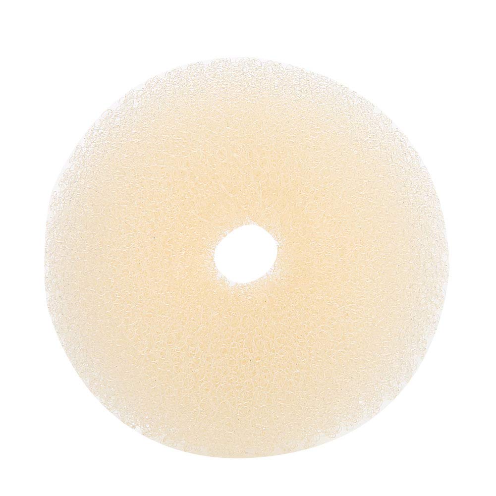 3-Piece Donut Bun Maker Set for Women - Large, Medium & Small Ring Bun Shapers (White) | Perfect for Updos, Chignons & Messy Buns - Salon Quality Hair Styling Tool for Everyday & Special Occasions