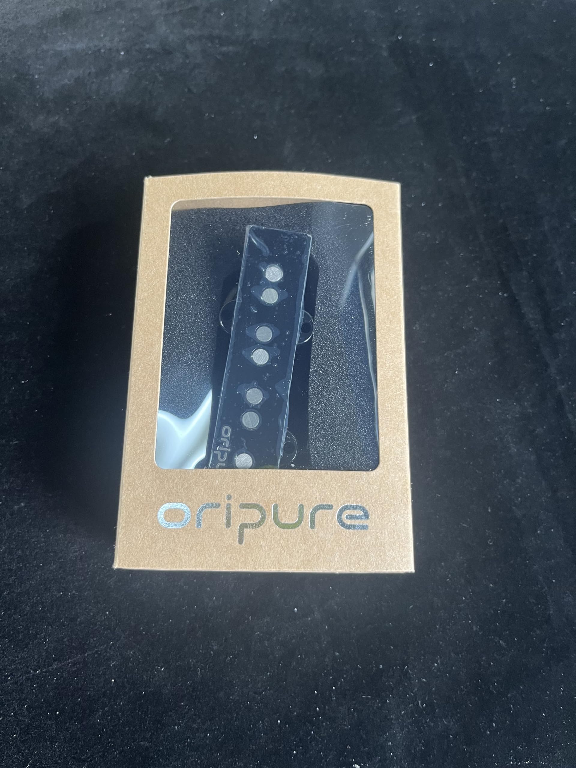 OriPure Alnico 5 J Bass Pickups - Open Style Bridge Pickup for 4-String JB Bass Guitar Replacement Part - Perfect for Jazz Bass Upgrades & DIY Guitar Mods
