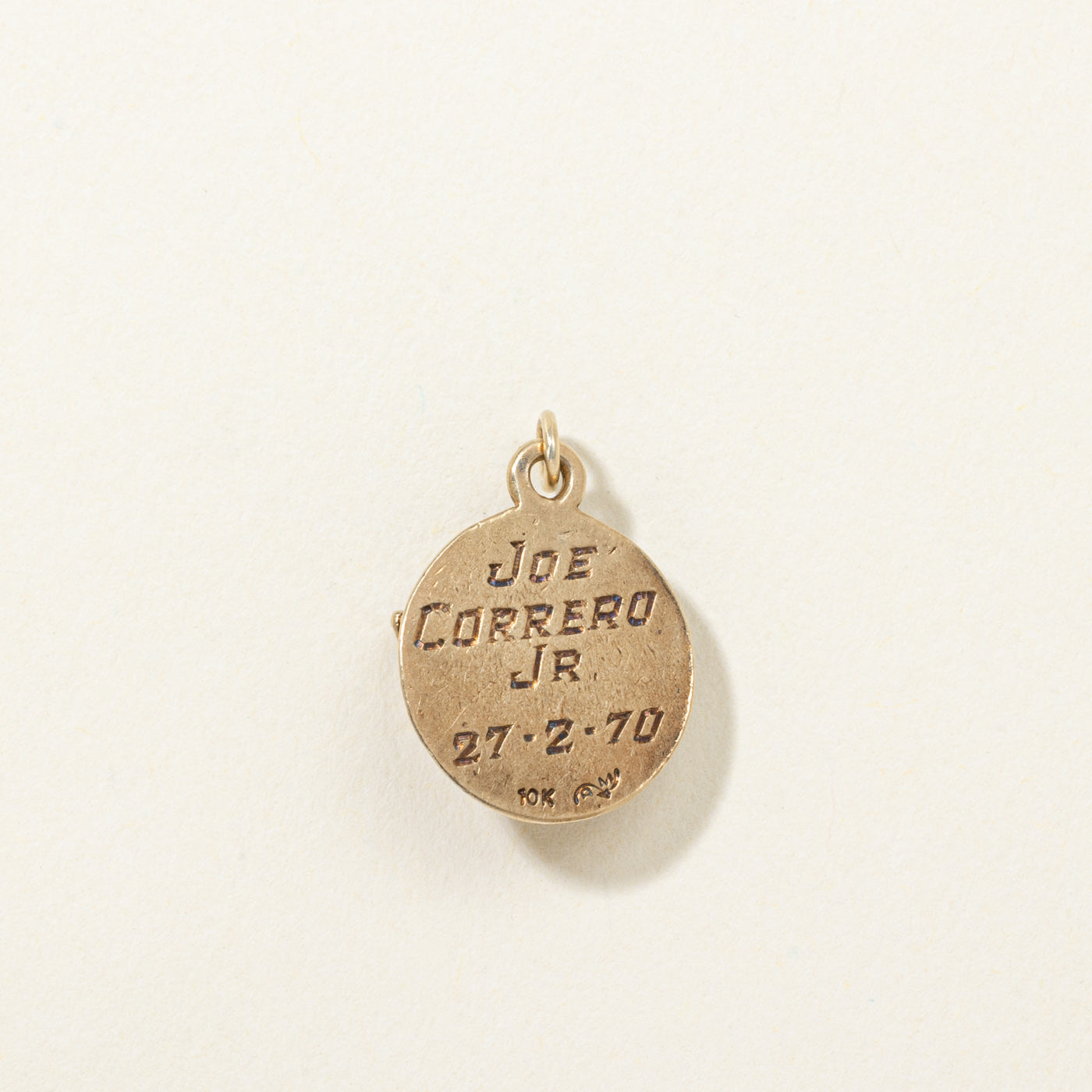 10K Yellow Gold Engraved Drum Pendant Necklace - Elegant Music Jewelry Gift for Women & Men - Perfect for Musicians, Drummers, Music Lovers & Special Occasions