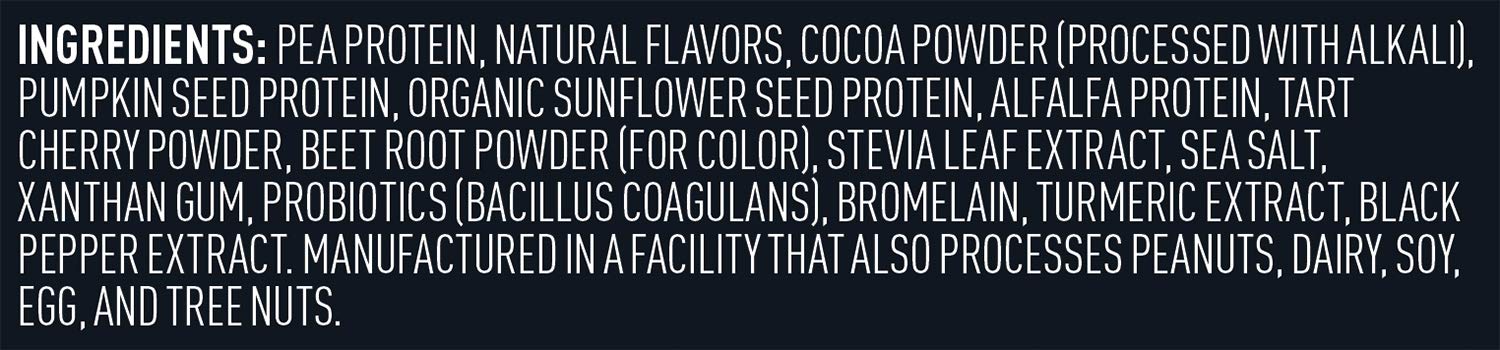 Vega Sport Premium Vegan Protein Powder - Chocolate Flavor, 30g Plant-Based Protein, 5g BCAAs, Low Carb, Keto-Friendly, Dairy-Free, Gluten-Free Pea Protein for Men & Women (12 x 1.6 oz Packets) | Post-Workout Recovery & Muscle Building Supplement