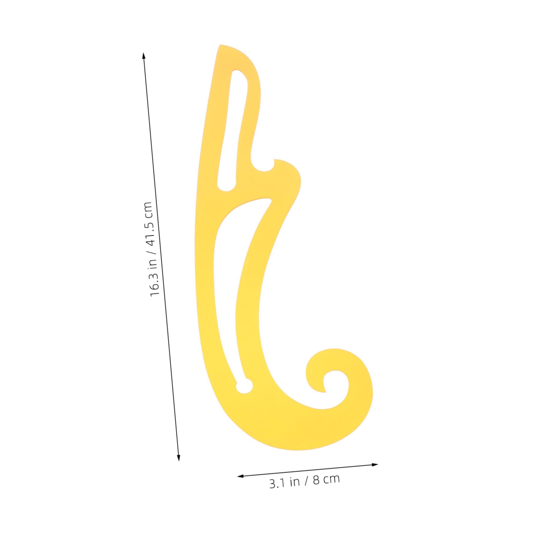 VICASKY Curve Ruler for Sewing - 12 Inch Flexible Plastic Ruler for Clothing Design, Patchwork, Quilting & Tailoring - Perfect for DIY Crafts, Dressmaking & Fabric Measurement