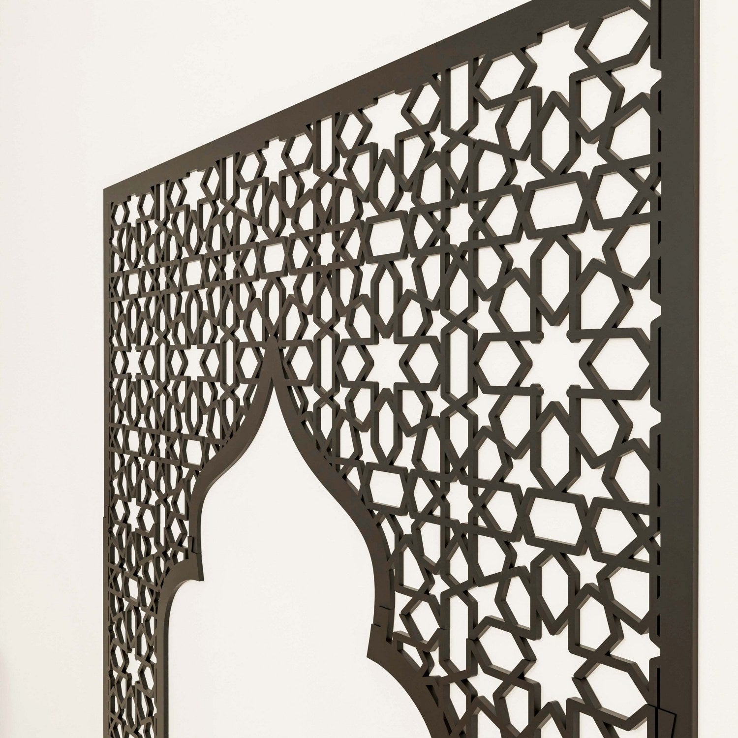 Wooden Mihrab Islamic Wall Art - Handcrafted Muslim Prayer Room Decor for Home & Mosque | Perfect for Ramadan, Eid & Daily Salah