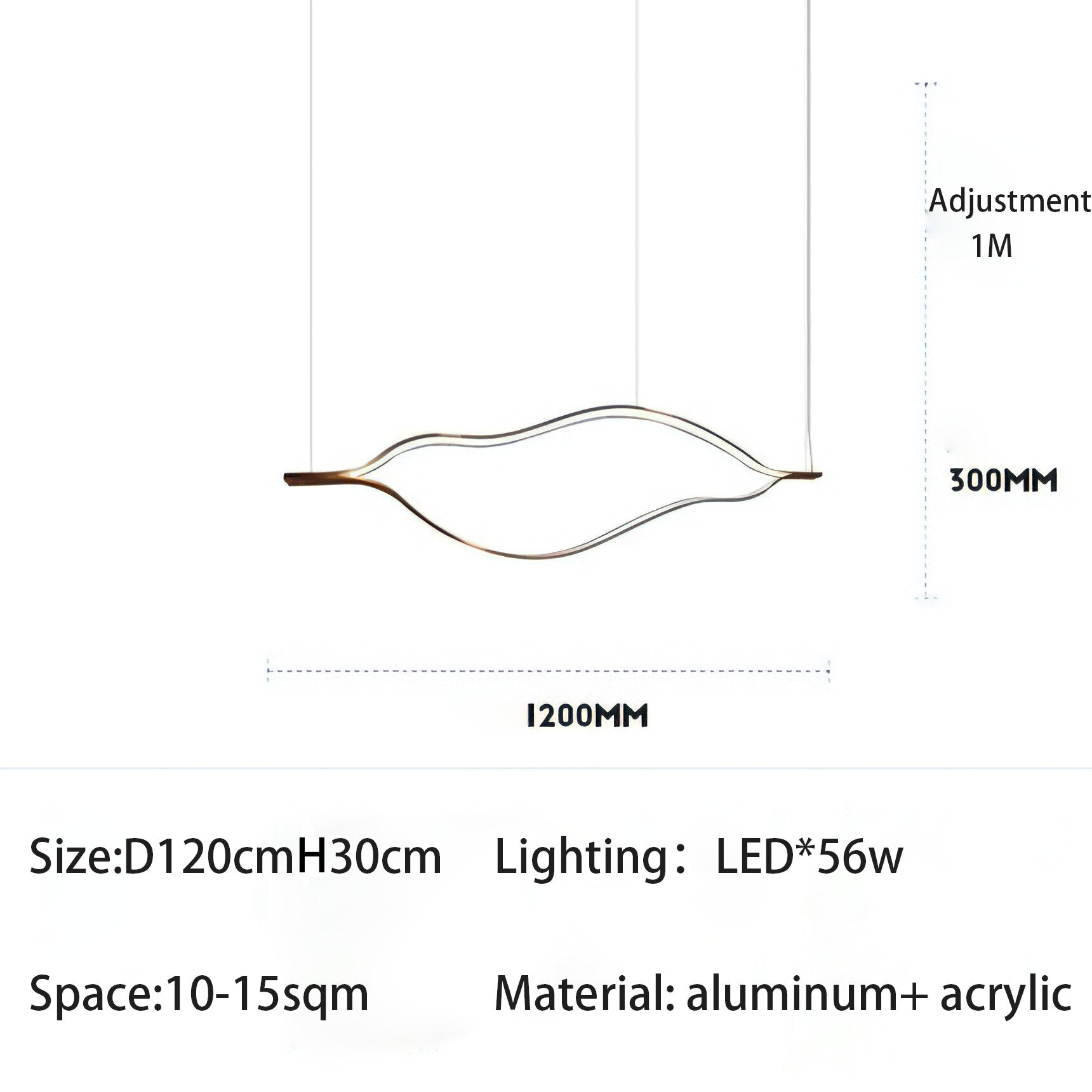 D120cm 56w