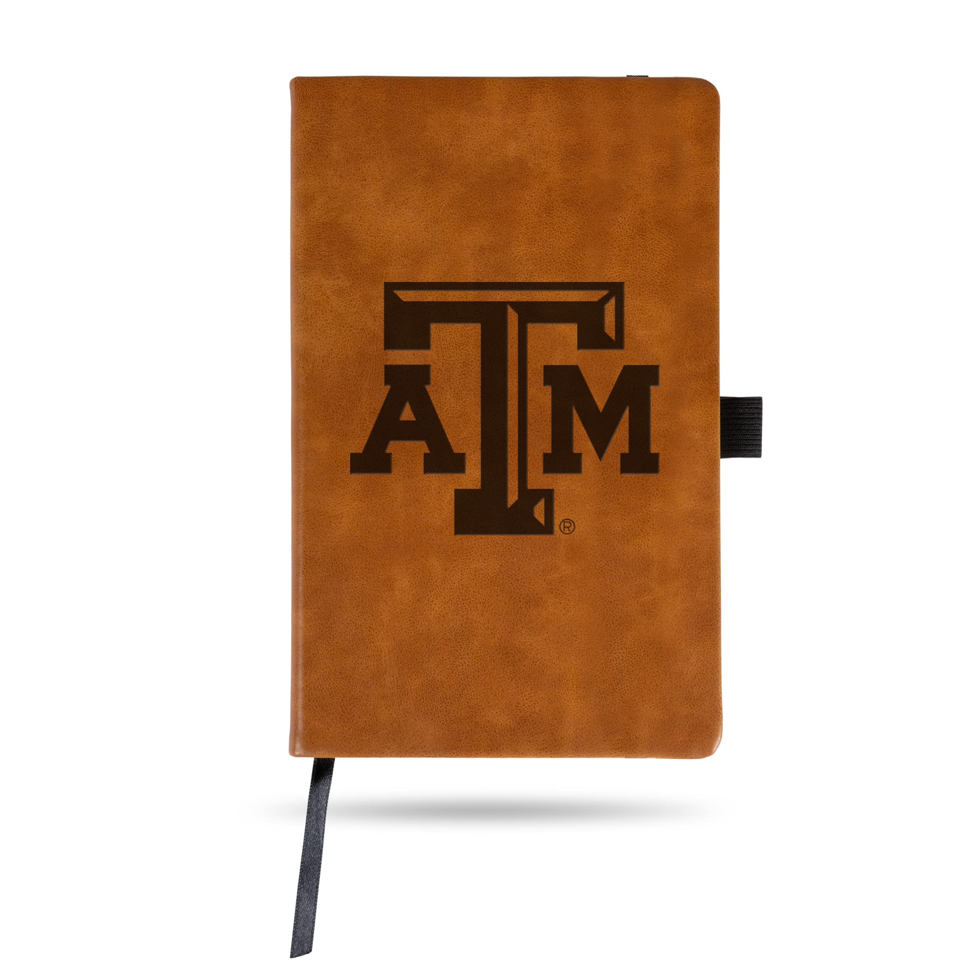 Texas A&M Aggies Brown Laser Engraved Small Notepad Journal - 8.25