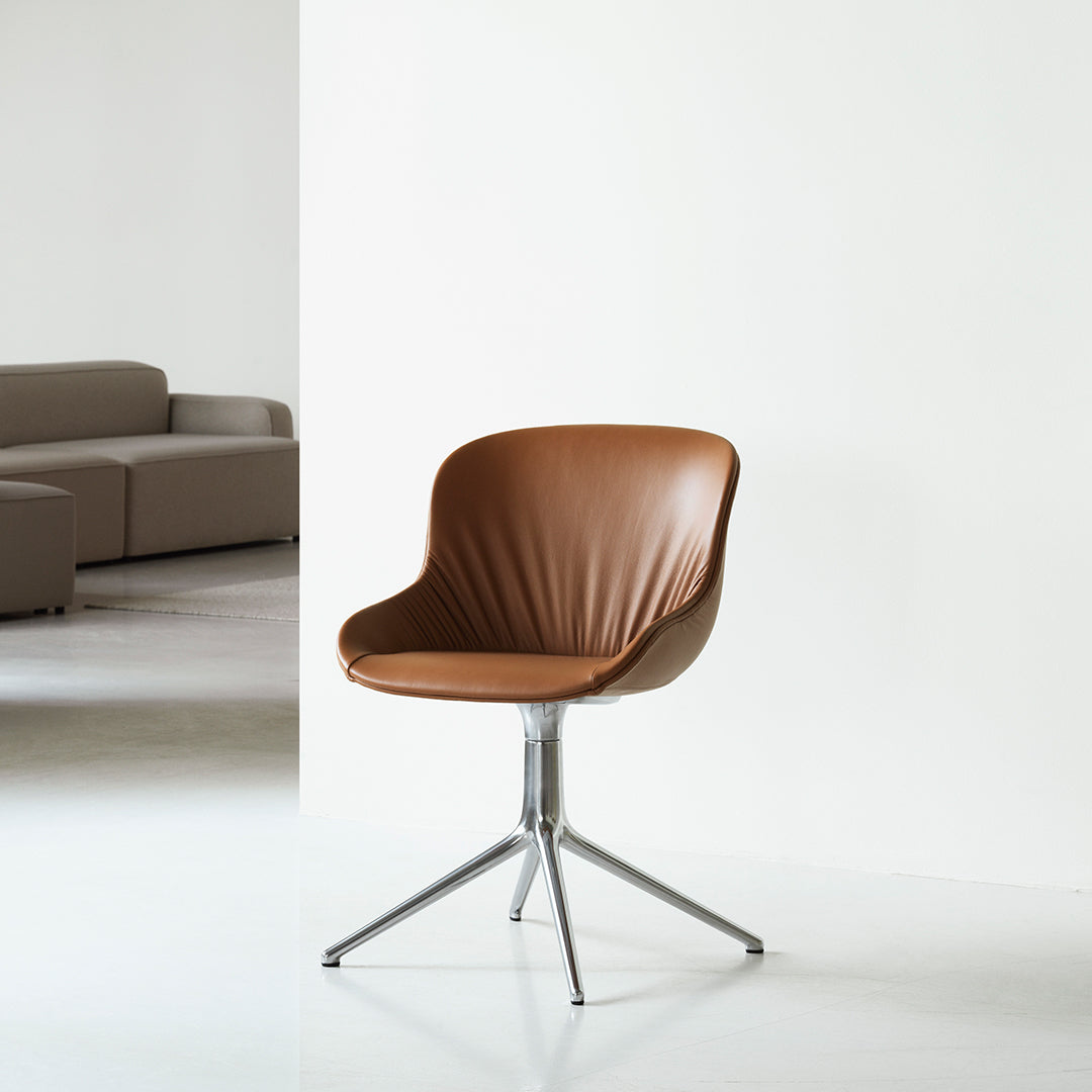 Ergonomic Hyg Comfort Chair with 4L Swivel Base - Fully Upholstered Office Chair for Home & Workspace - Perfect for Long Hours of Sitting