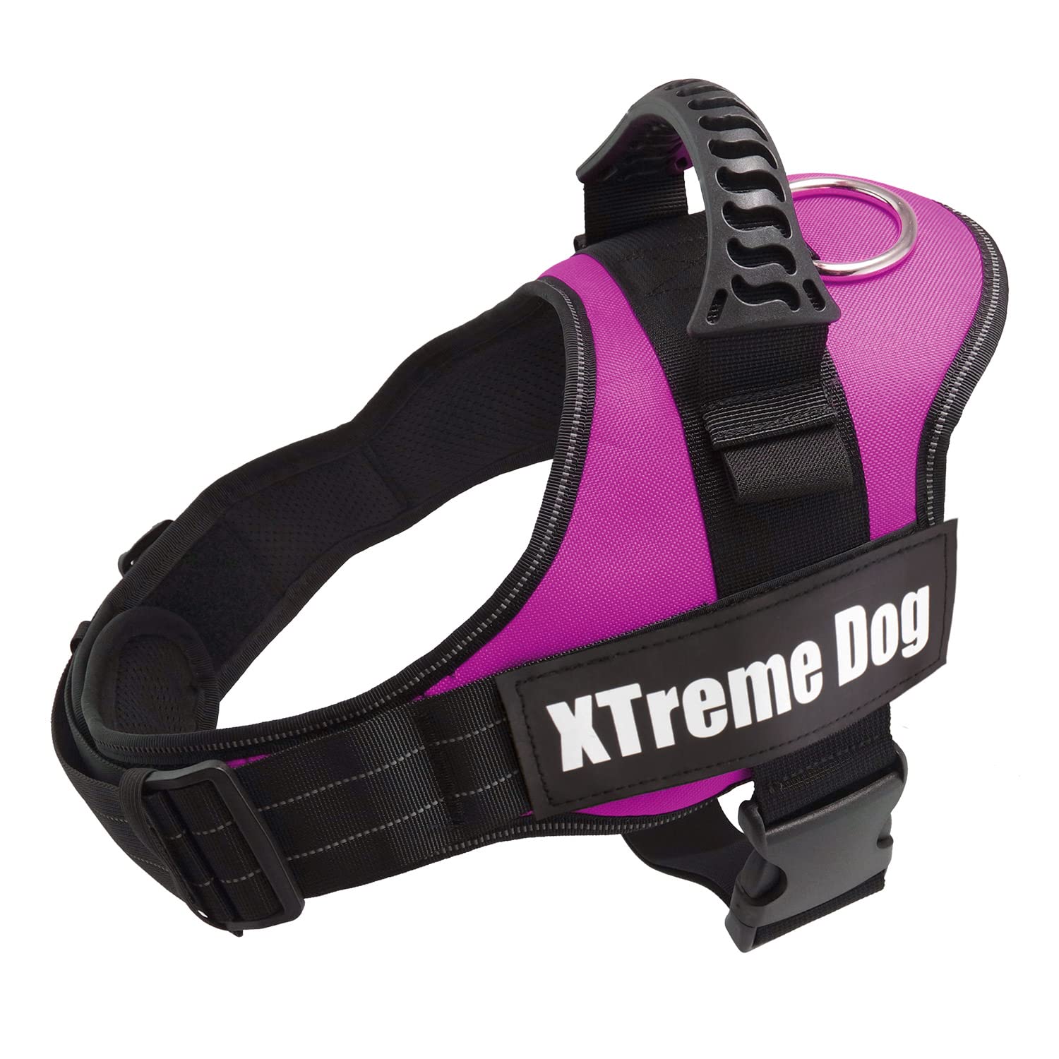 Xtreme Dog Harness for Small Dogs - Adjustable Pink Pet Harness (44-57 cm/XS) - Comfortable & Secure Walking Gear for Puppies, Training, and Outdoor Adventures
