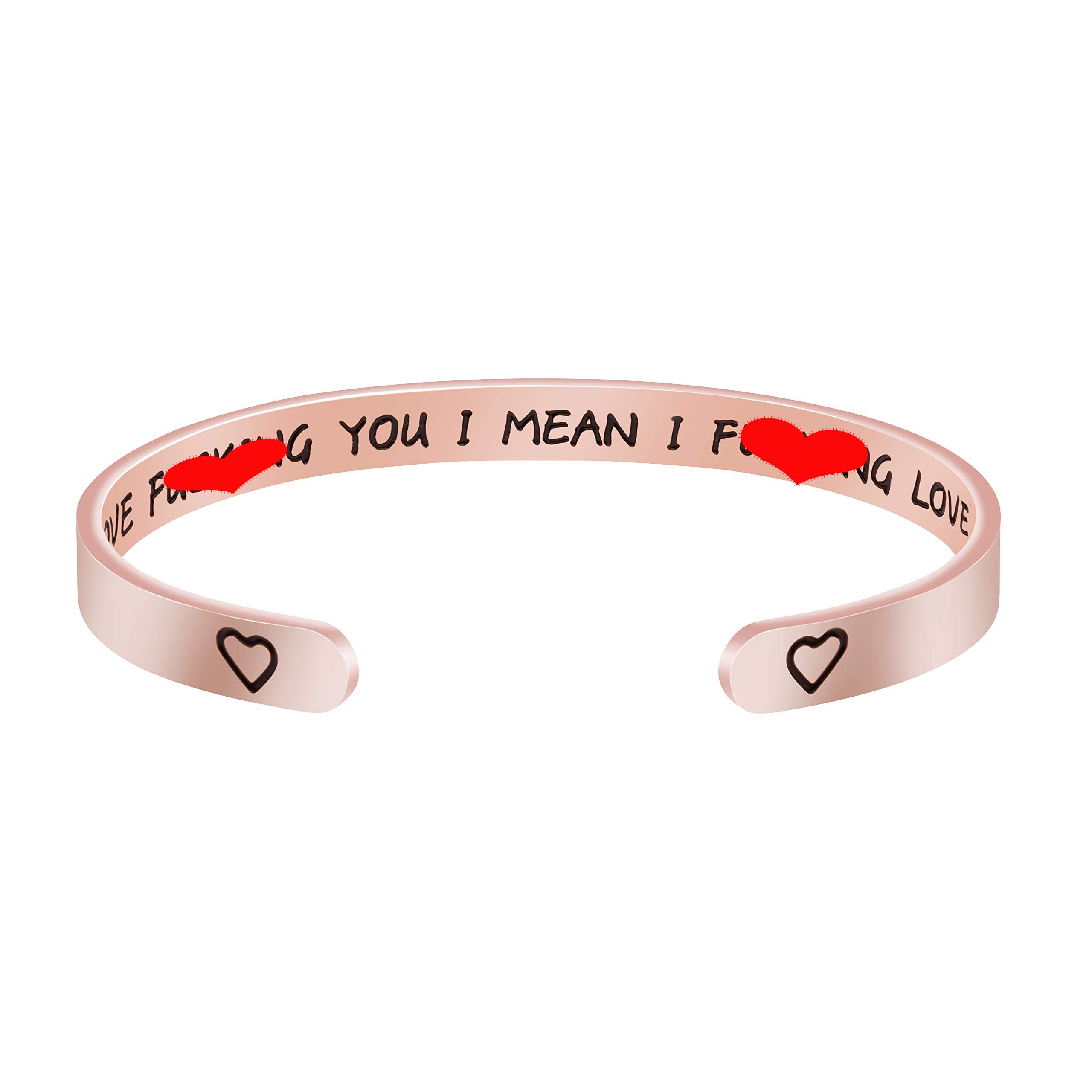 JoycuFF Stainless Steel Bracelet for Women - Elegant Cuff Bangle Gift for Mom, Mother, Mummy - Perfect for Christmas, Birthday, Thanksgiving - Meaningful Year-Round Present | Ideal for Daily Wear, Special Occasions & Gift-Giving
