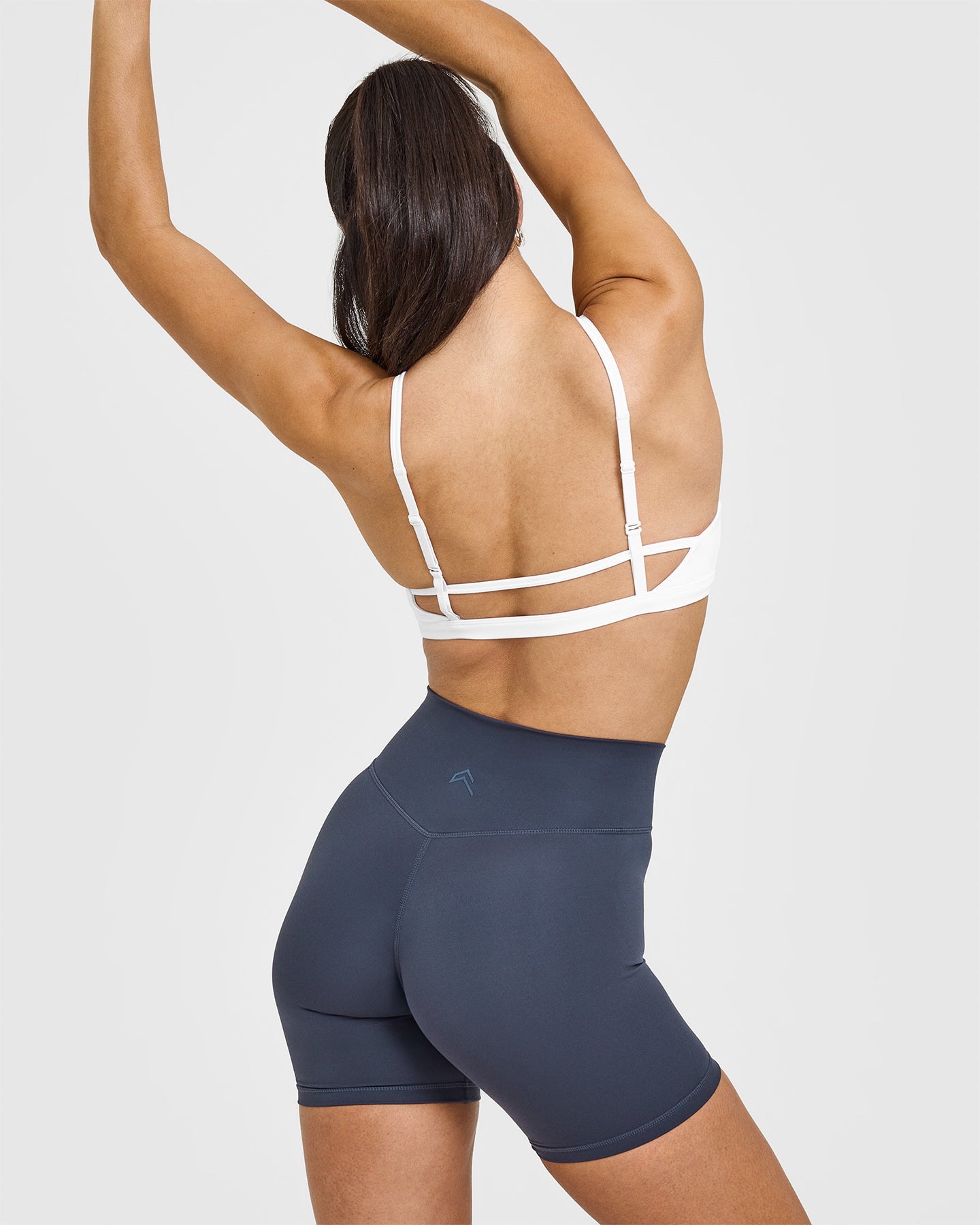 Timeless Strappy Bralette - Comfortable Wireless Lace Bralette for Women | White | Perfect for Everyday Wear, Yoga & Layering Under Clothes