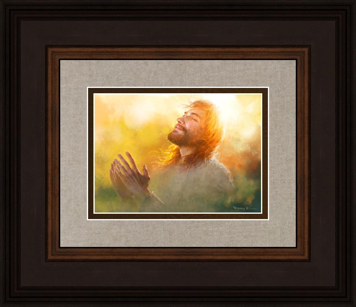 A Perfect Peace By Yongsung Kim - Inspirational Christian Wall Art for Home & Office Decor - Perfect for Living Rooms, Bedrooms, and Prayer Spaces