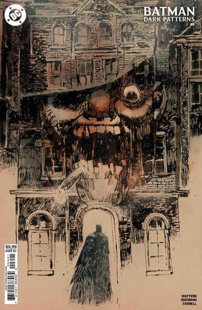 Batman Dark Patterns #6 (Of 12) Cover B Ashley Wood Variant - Limited Edition Comic Book for Collectors & DC Fans - Perfect for Display, Gifts & Comic Conventions