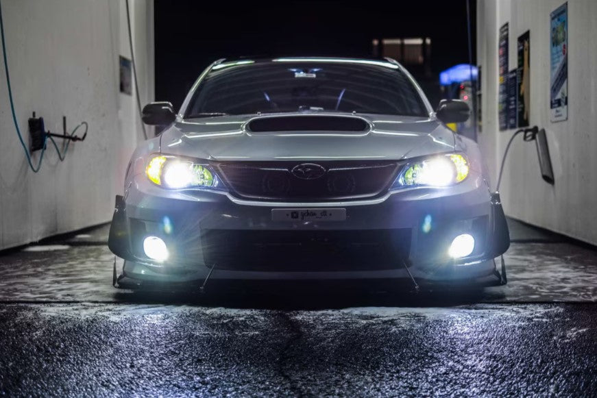 H7 2-Stroke 4.0 LED Headlight Bulbs - High Brightness 6000K White Light for Cars, Trucks, Motorcycles - Perfect for Night Driving & Off-Road Adventures