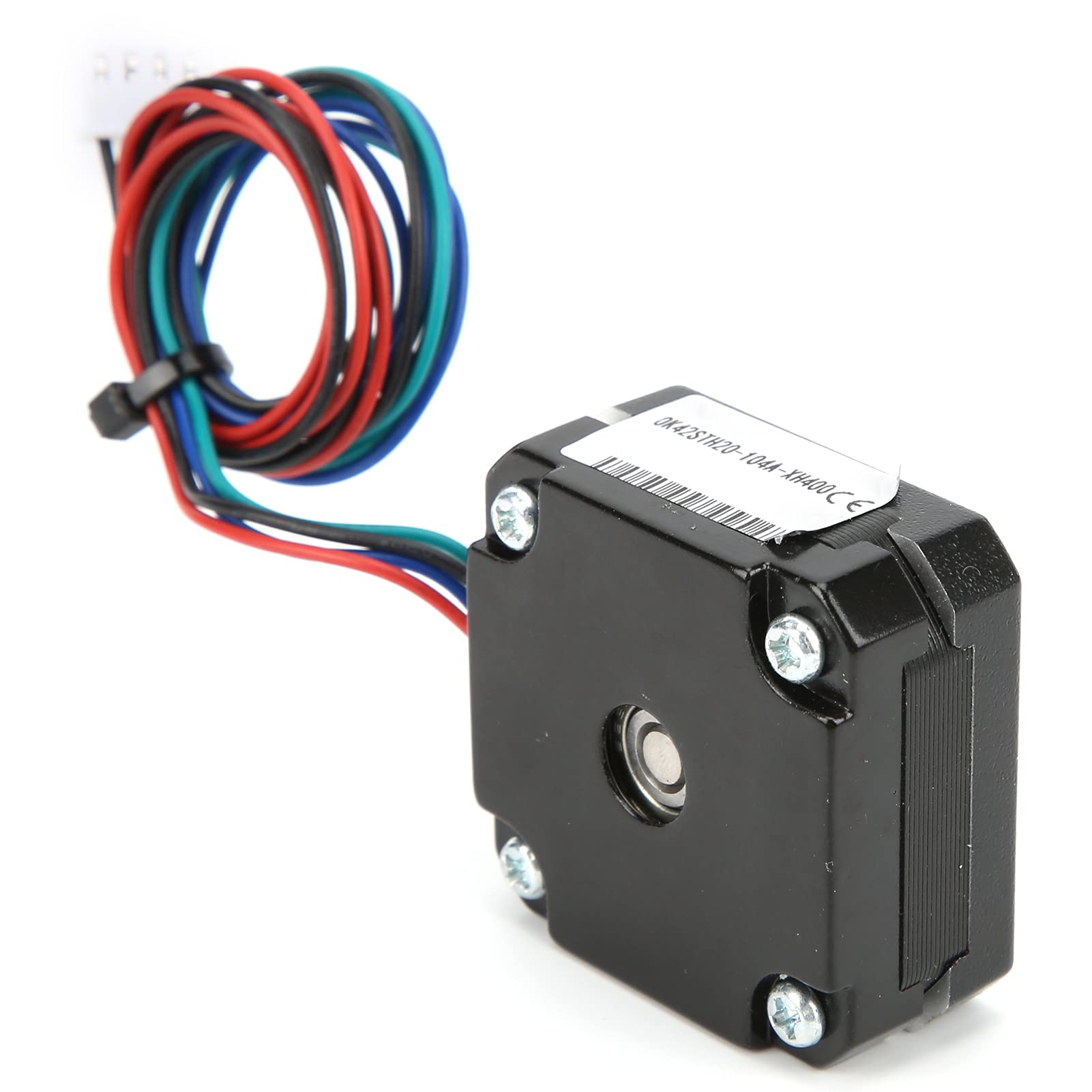42-20 20mm Stepper Motor - High Torque 2 Phase Aluminum Alloy Low Noise NEMA 17 Stepper Motor for 3D Printer Extruder (V2.4 Compatible) | Perfect for DIY 3D Printing, CNC Machines & Robotics Projects