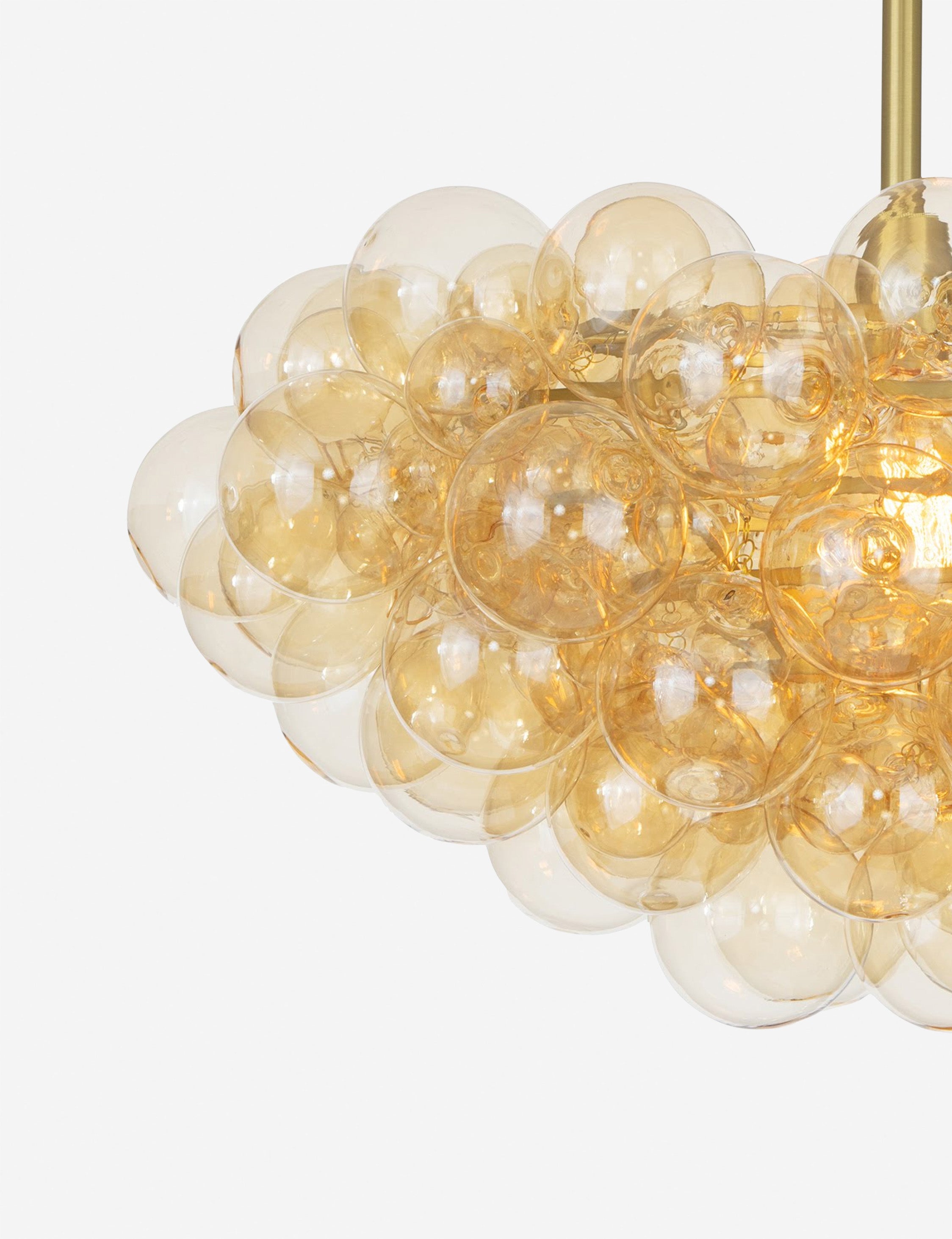Regina Andrew Bubbles Chandelier - Modern Crystal Ceiling Light Fixture for Dining Room, Living Room & Bedroom Decor