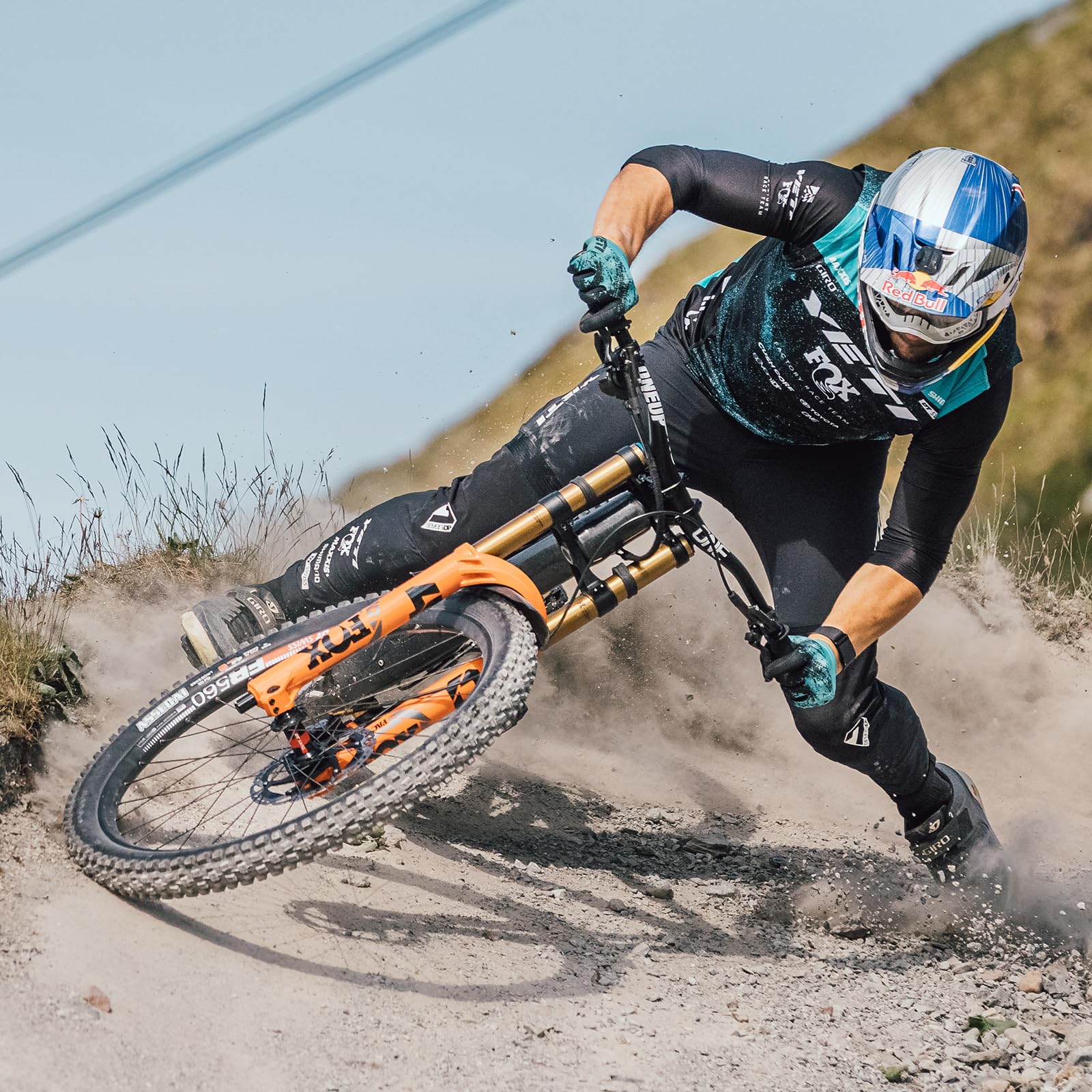 OneUp Components 35mm Aluminum Handlebar - 35mm Rise, 35mm Clamp Diameter for MTB & Enduro Bikes | Durable & Lightweight Upgrade for Mountain Biking & Trail Riding