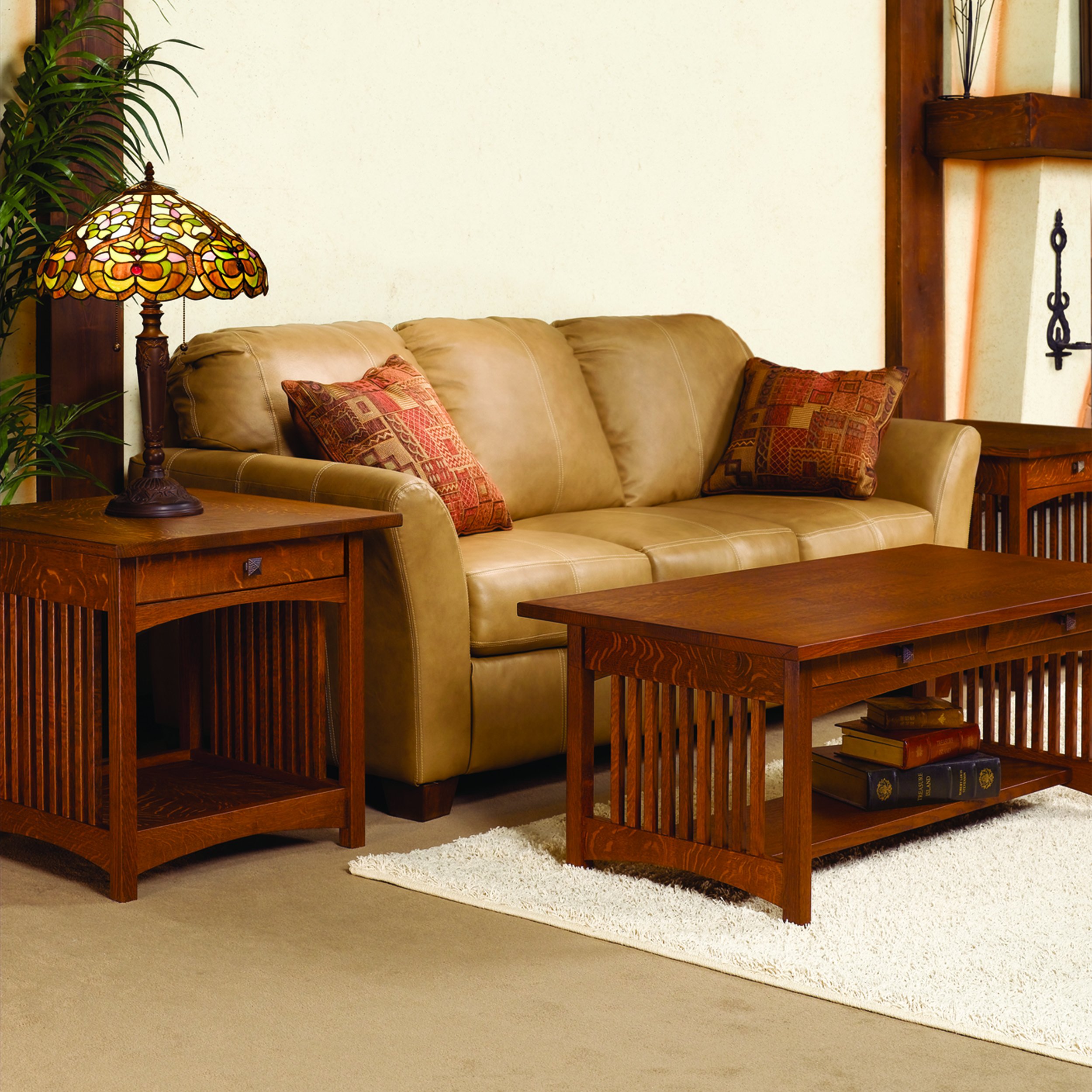 DIY Woodcraft Project Plans - Build Your Own Mission Style Coffee Table and End Table | Step-by-Step Guide for Home Decor & Furniture Making