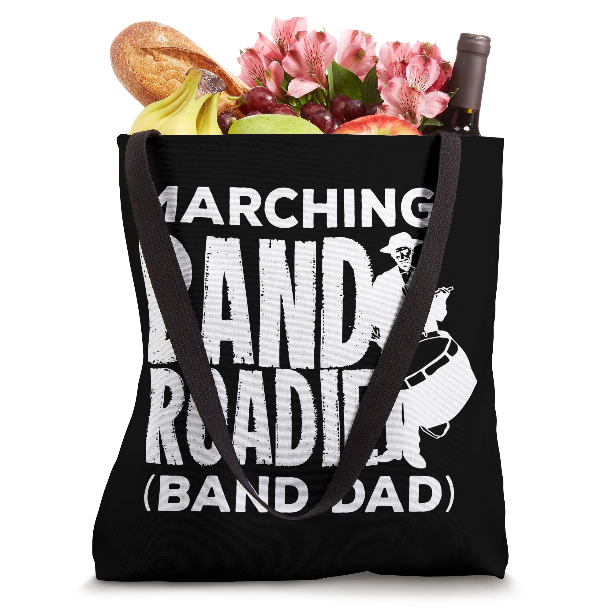 Marching Band Dad Gift - Personalized Band Tote Bag for Musicians | Perfect for Rehearsals, Games & Band Events