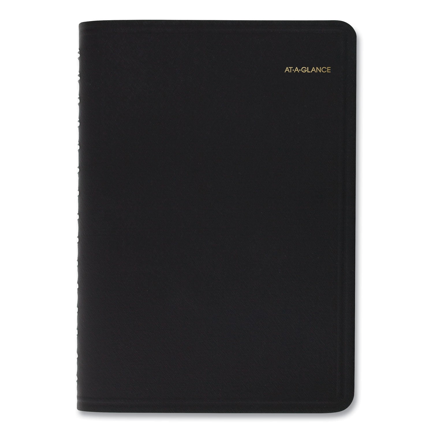 AT A GLANCE® 2025 Daily Planner - 12 Month Appointment Book (January to December) with 30 Minute Time Slots, 8 x 5 Inches, Black Cover | Perfect for Office Scheduling, Time Management & Productivity Tracking