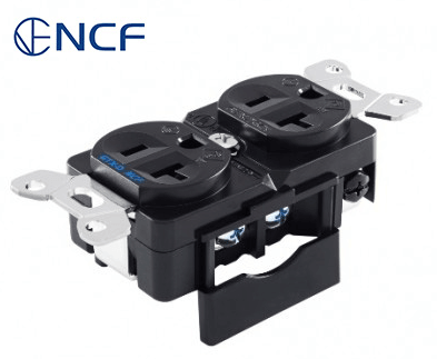Furutech GTX D NCF(R) Ultimate AC Receptacle - Premium Audio Grade Power Outlet for HiFi Systems & Home Theater Setup