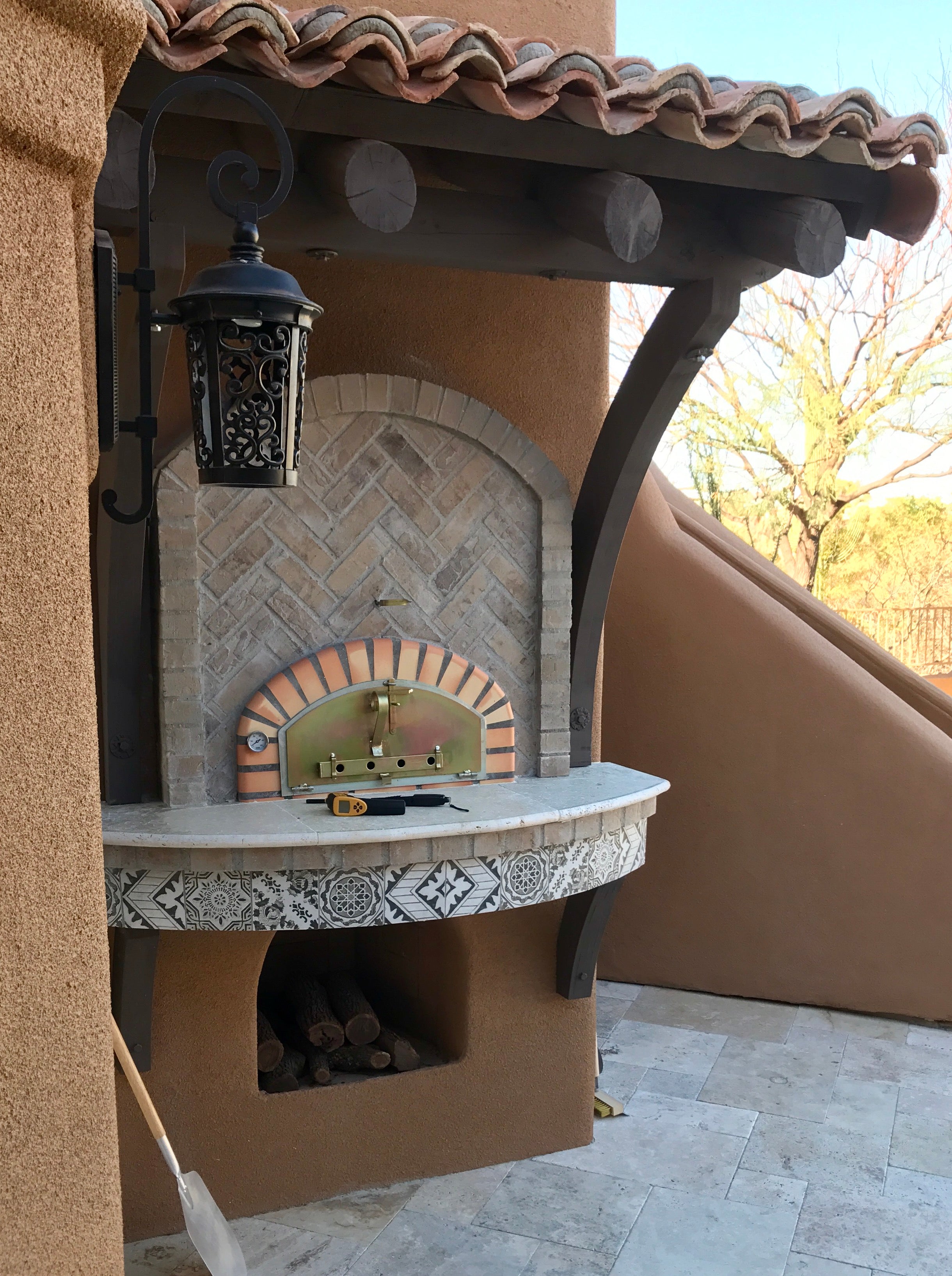 Professional PIZZAIOLI Wood Fired Pizza Oven for Outdoor Cooking - Perfect for Backyard, Patio, and Camping - Authentic Italian Pizza Maker