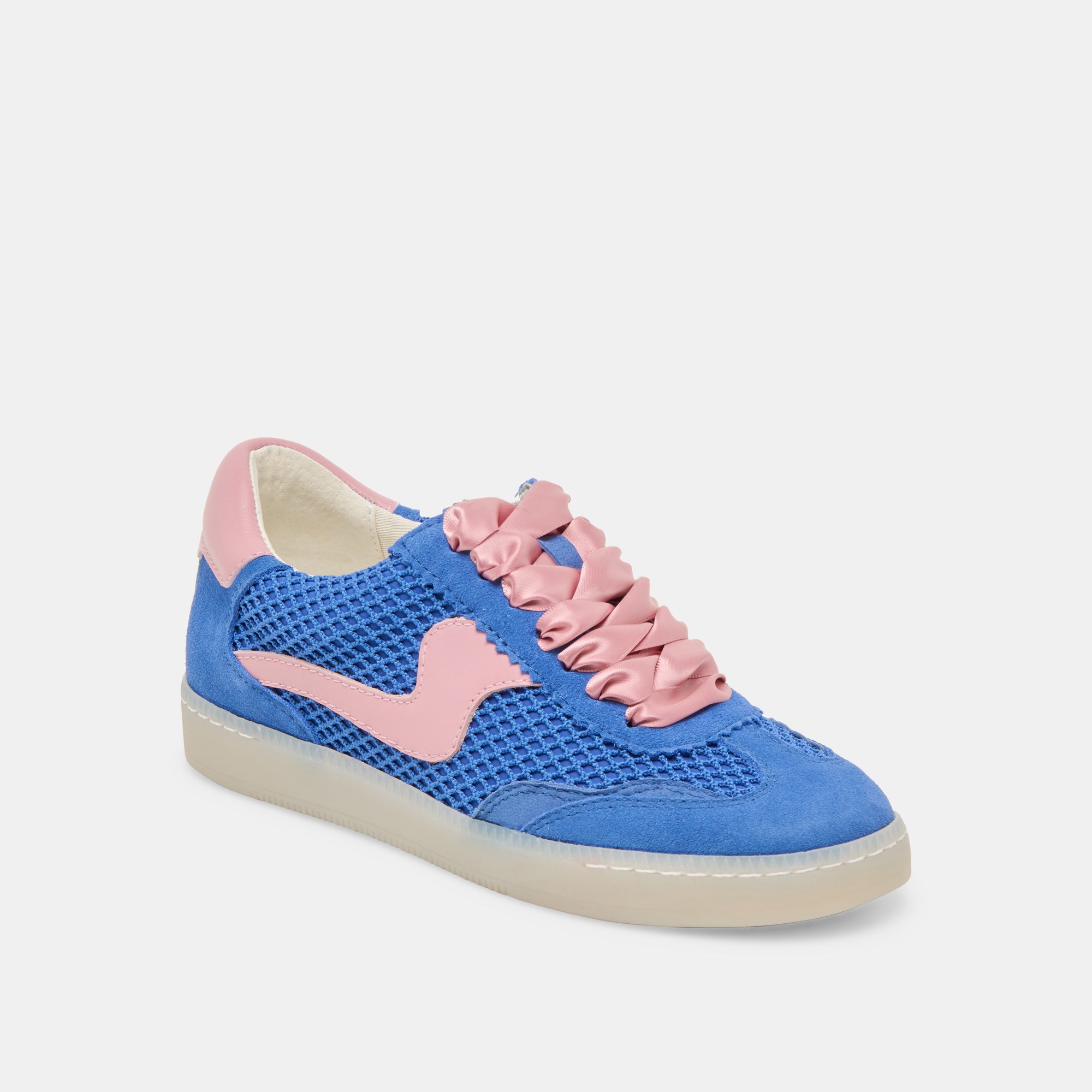 Royal Blue Woven Mesh Sneakers - Breathable Lightweight Running Shoes for Men & Women - Perfect for Gym, Jogging, and Casual Wear