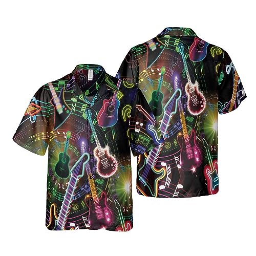 Colorful Guitars Pattern