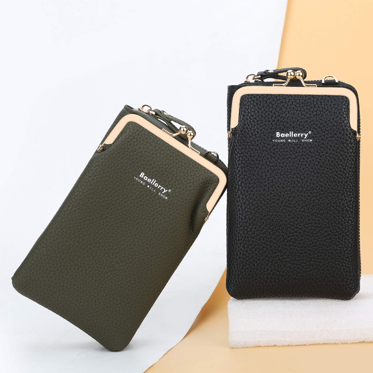 Yixuan Women's Crossbody Phone Wallet Bag - Small Adjustable Shoulder Purse with Card Holder - Perfect for Travel, Shopping & Everyday Use