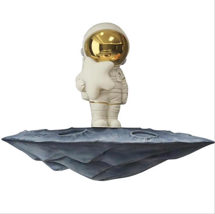 Astronaut Wall Art Decor | Space Themed Room Decor for Kids & Adults | Perfect for Bedroom, Nursery & Office Wall Decoration