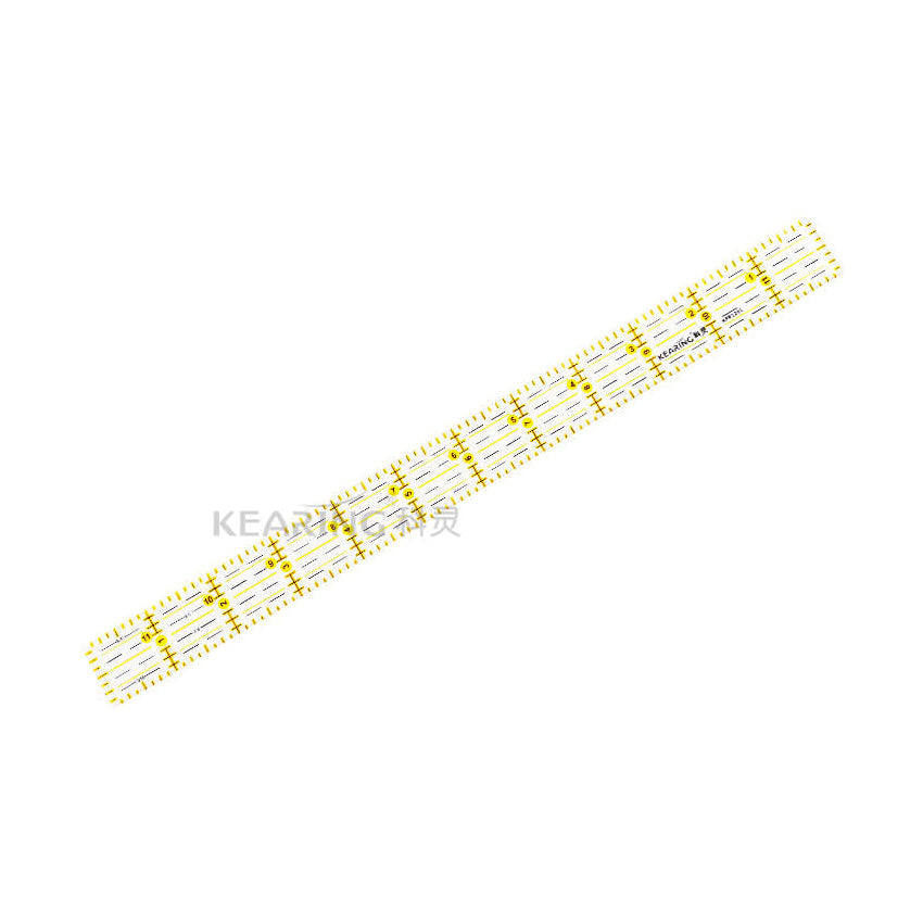 12 x 1 Inch Acrylic Quilting Ruler - Imperial Measurement Patchwork Tool for Sewing, Crafting & DIY Projects | Perfect for Quilting, Fabric Cutting & Scrapbooking