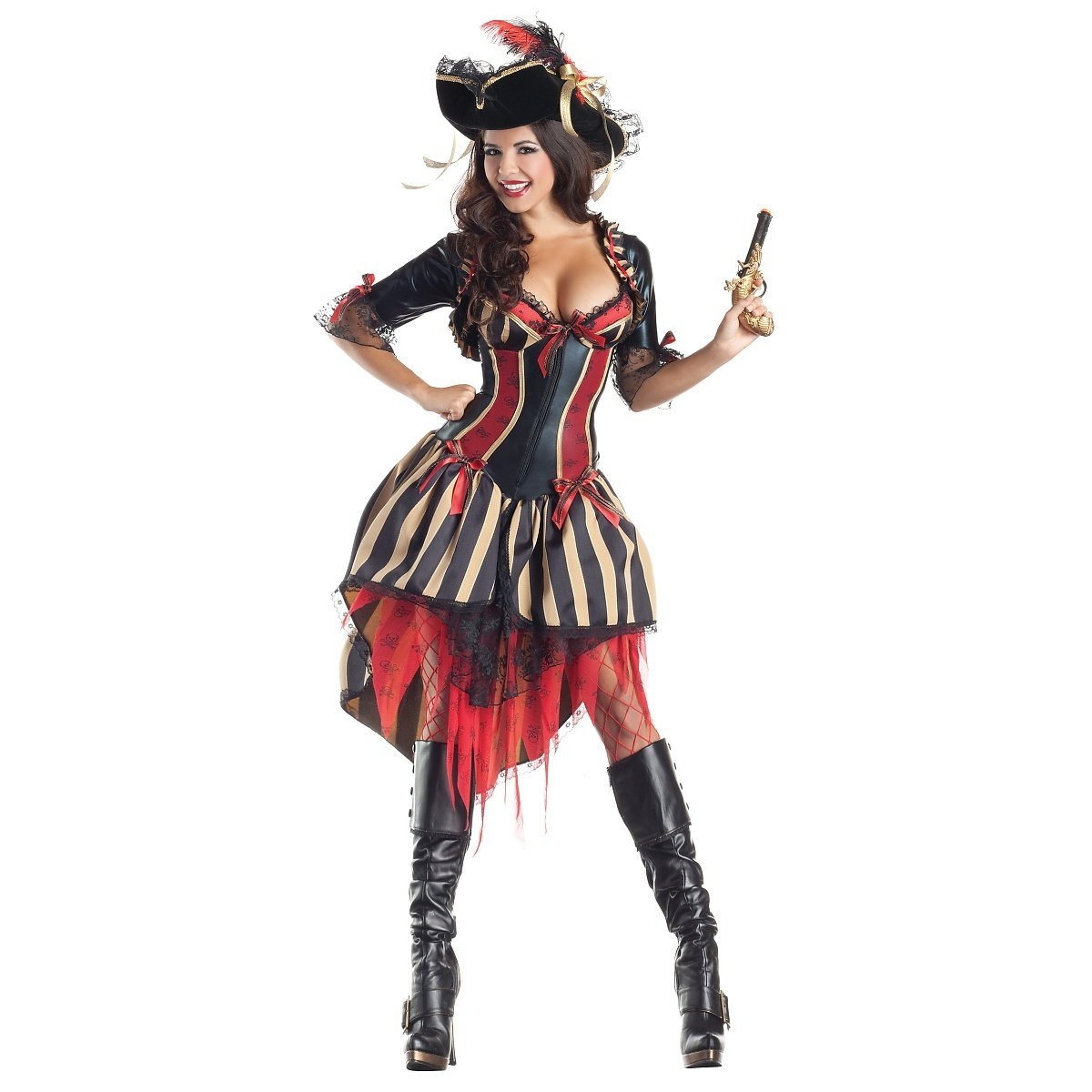 Pirate Body Shaper for Women - Slimming Shapewear 4-6 Size - Waist Trainer & Tummy Control for Daily Wear, Workout, and Special Occasions