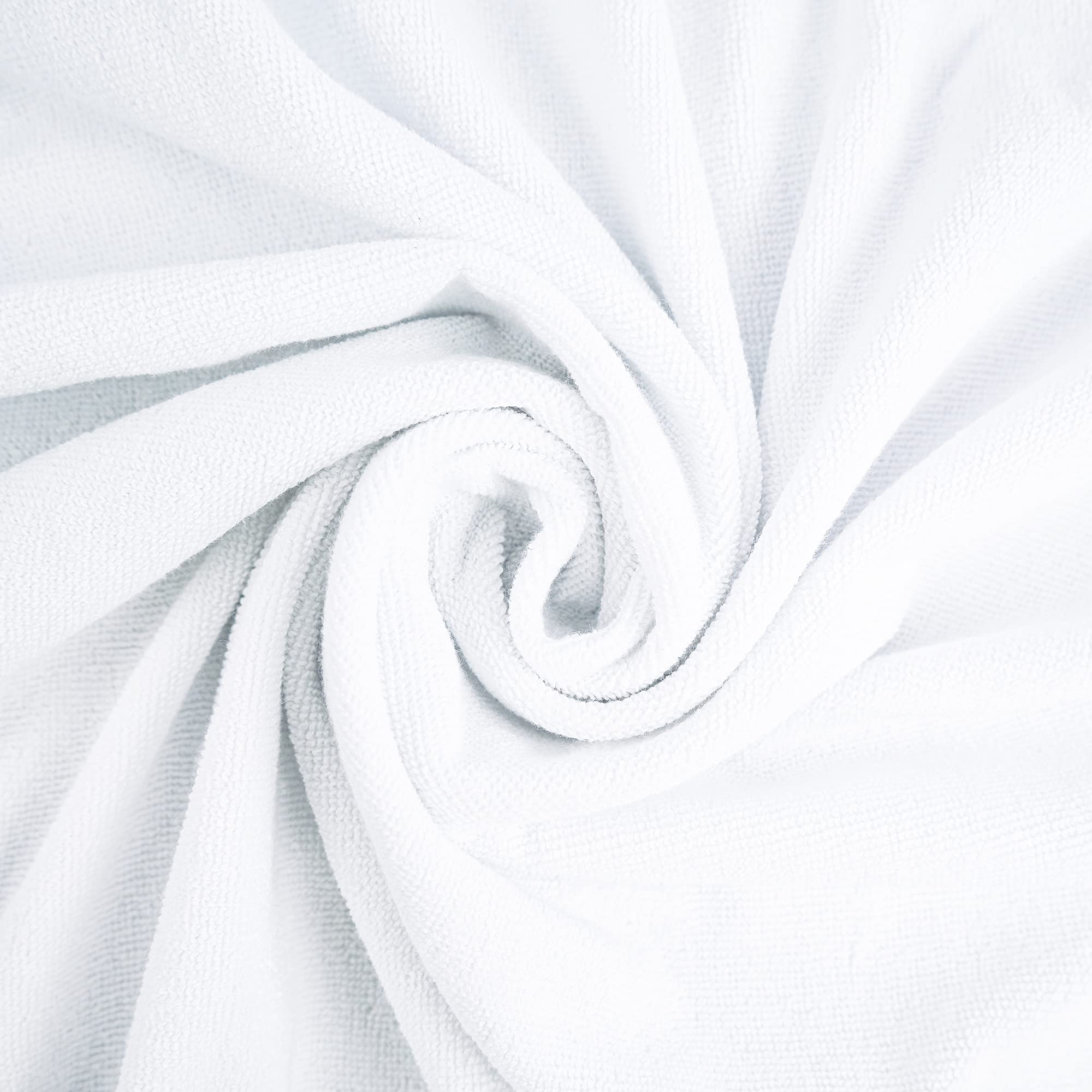 Luxury 100% Cotton Bath Towel Set - Extra Large 40x80 Inches, Ultra Absorbent & Plush Hotel Quality Bath Sheets for Spa, Gym, Beach - Soft & Thick Solid Color Bathroom Towels
