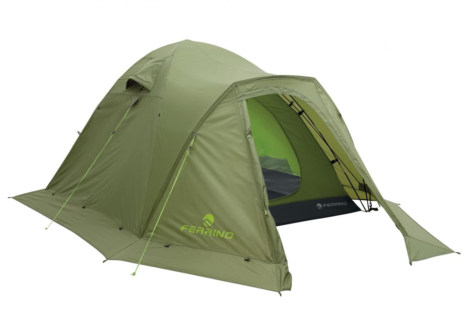Ferrino Tenere Lightweight Camping Tent - 2 Person, 3 Season, Waterproof Hiking Tent for Outdoor Adventures, Backpacking & Family Camping