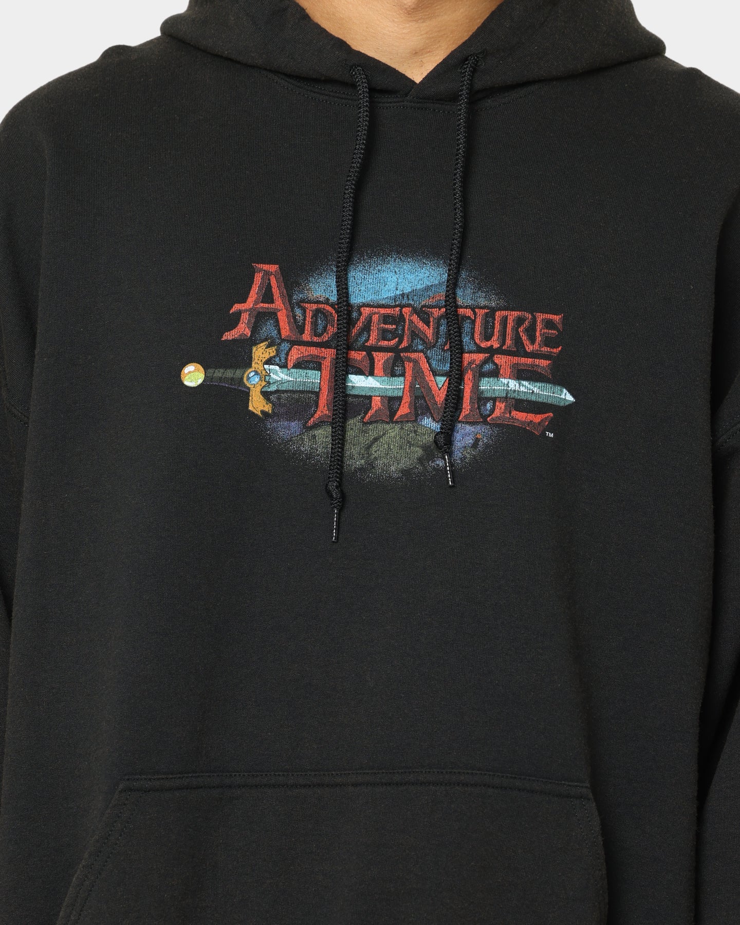 Adventure Time What Time Is It Vintage Hoodie - Black Wash Retro Cartoon Sweatshirt for Men & Women - Perfect for Casual Wear, Cosplay & Fan Gifts