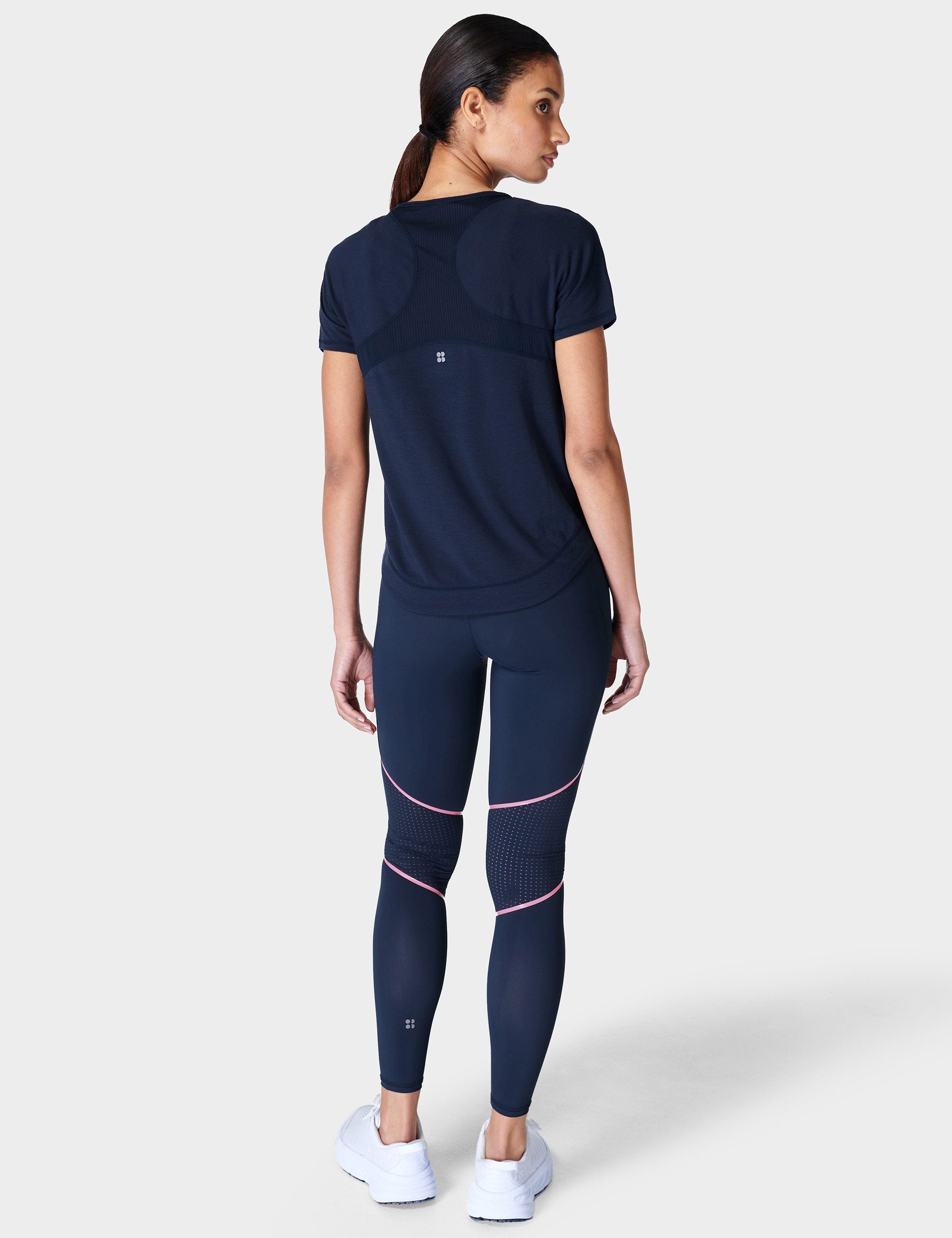 Breathe Easy Running T-Shirt for Men & Women - Moisture-Wicking Performance Tee in Navy Blue - Perfect for Jogging, Gym Workouts & Outdoor Activities