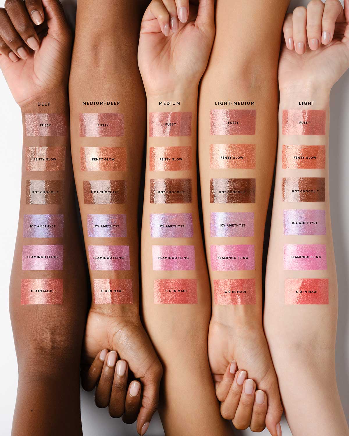 Fenty Beauty Gloss Bomb Stix High Shine Lip Gloss Stick - Shimmering Fenty Glow Lip Balm for Hydration & Shine | Perfect for Everyday Wear & Night Out Makeup
