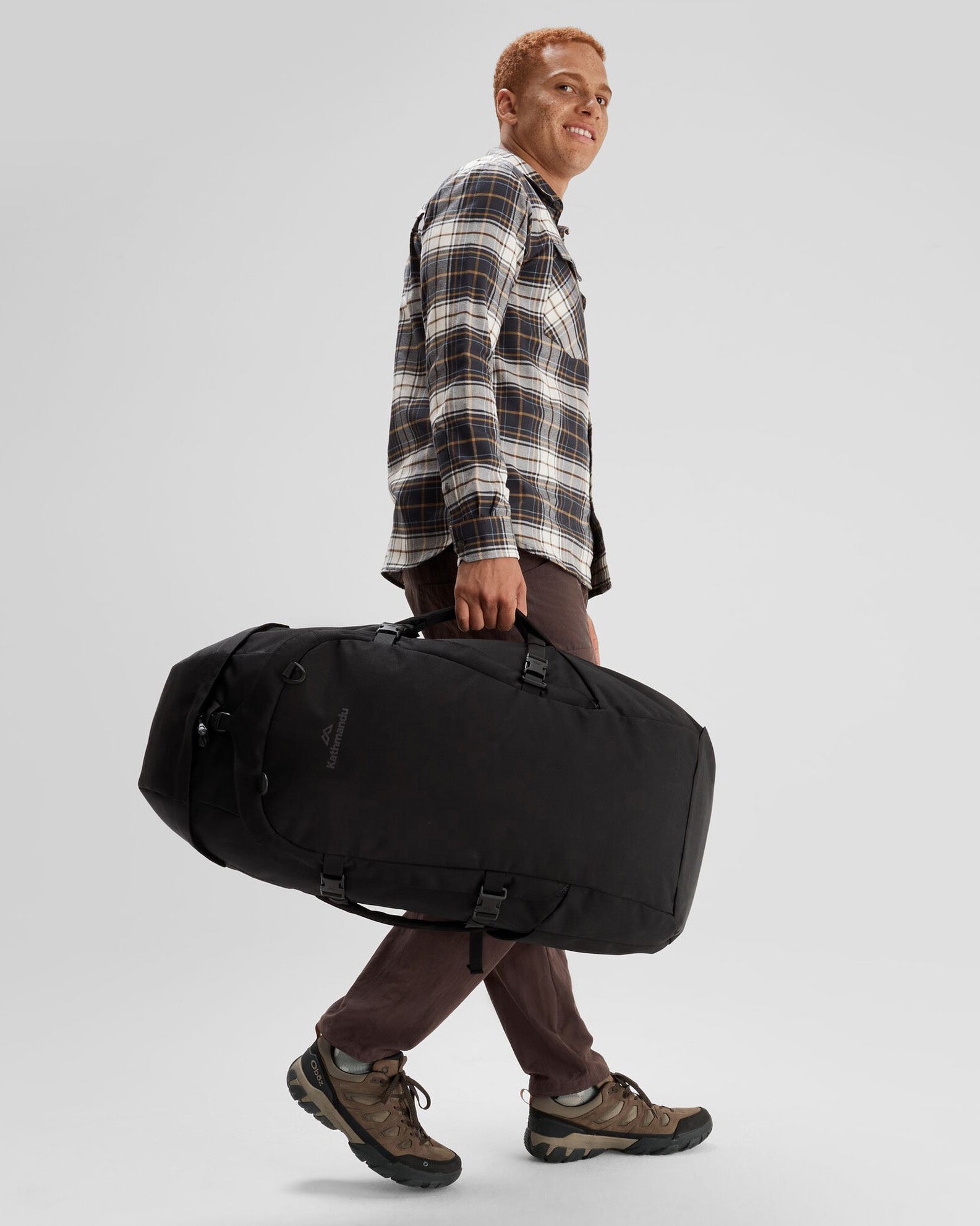 Entrada Pack v3 65L Backpack - Durable Black Stingray Material for Hiking, Camping & Travel | Waterproof & Lightweight Outdoor Gear