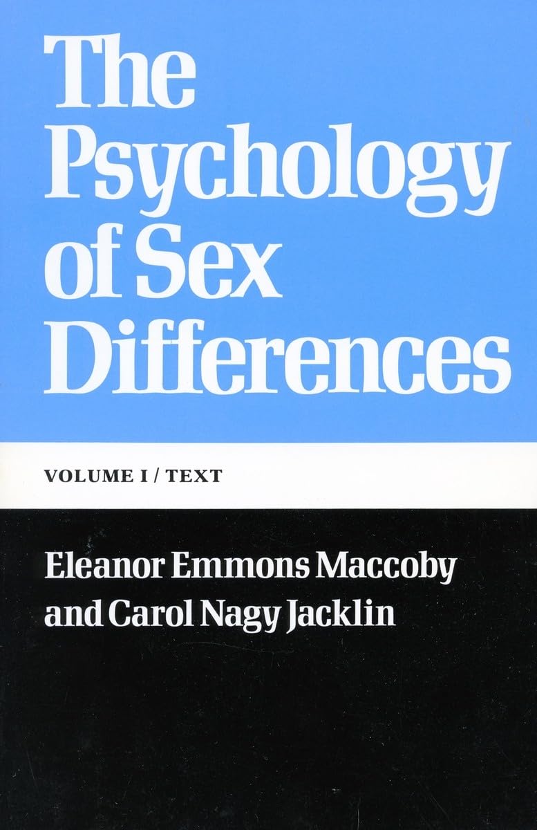 The Psychology of Sex Differences Vol. 1: Text - Exploring Gender Differences in Psychology | Perfect for Psychology Students, Researchers & Educators