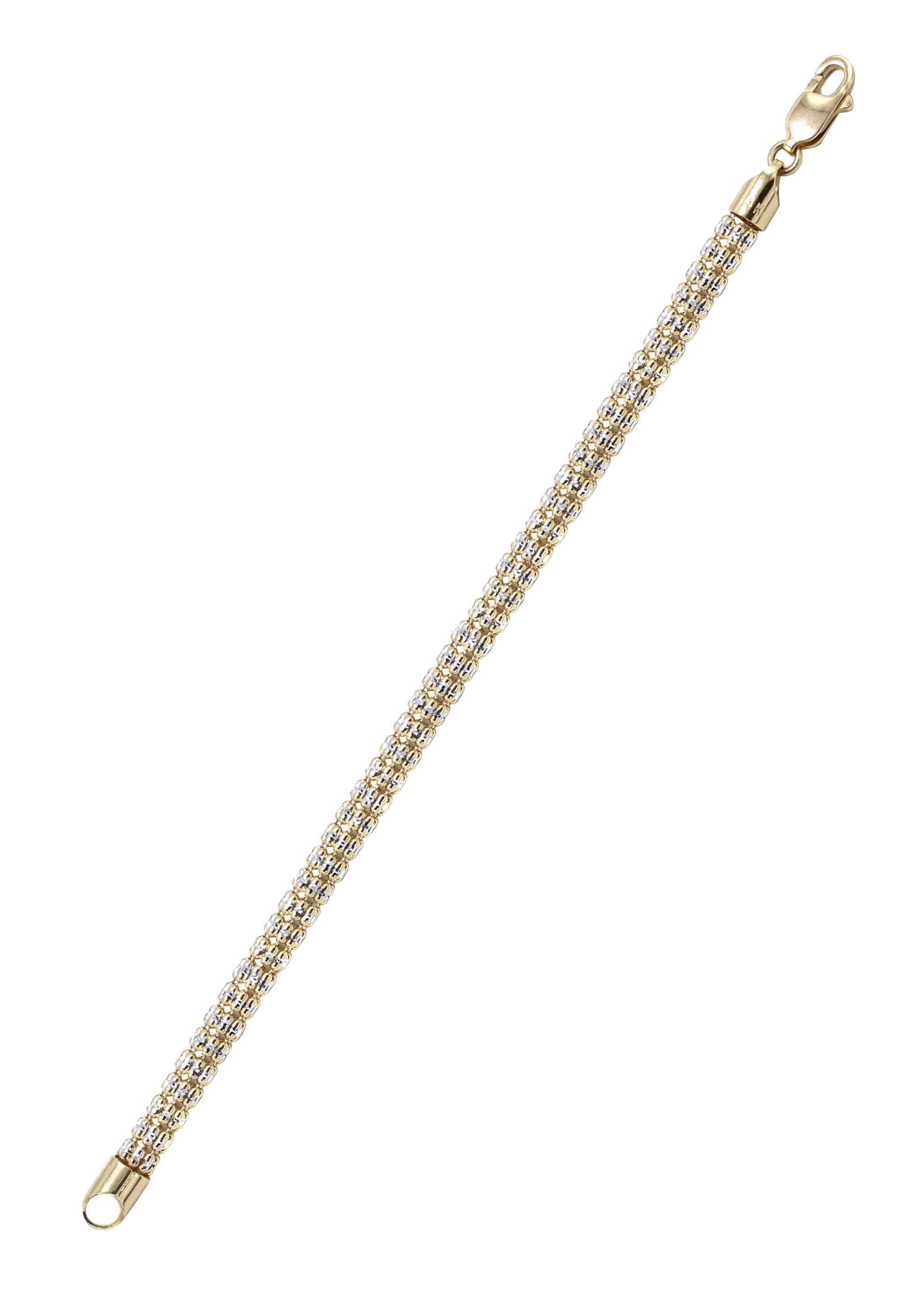 10K Yellow Gold Diamond Tennis Bracelet for Women - Elegant Ice Style Jewelry for Everyday Wear & Special Occasions