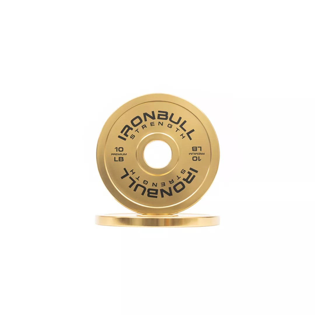 Premium Gold Plates and Weight Sets (LB) - Perfect for Gym, Home Workouts, and Strength Training