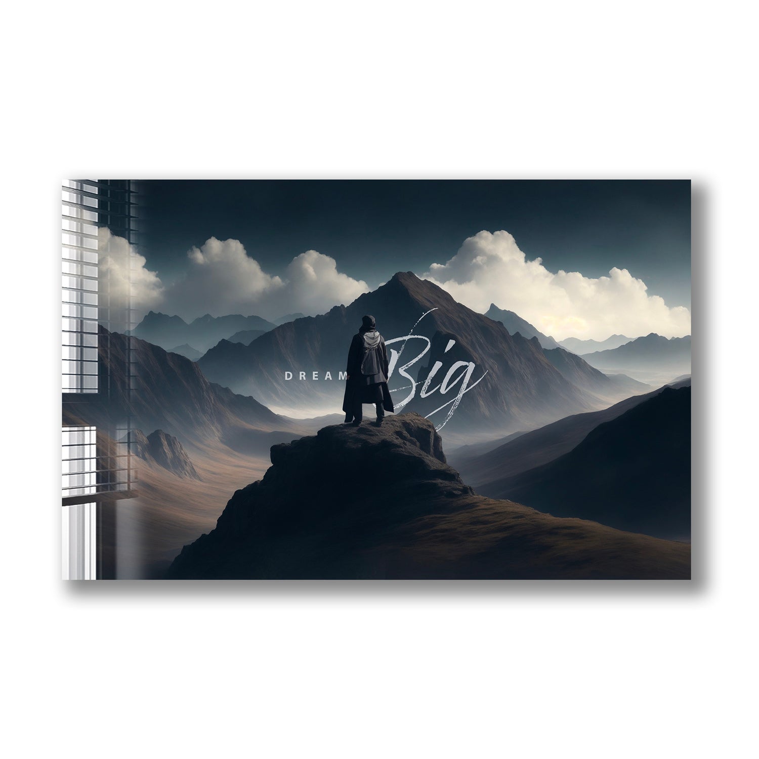 Dream Big - Inspirational Wall Art & Motivational Decor for Home, Office & Gifts - Perfect for Bedrooms, Living Rooms & Workspaces