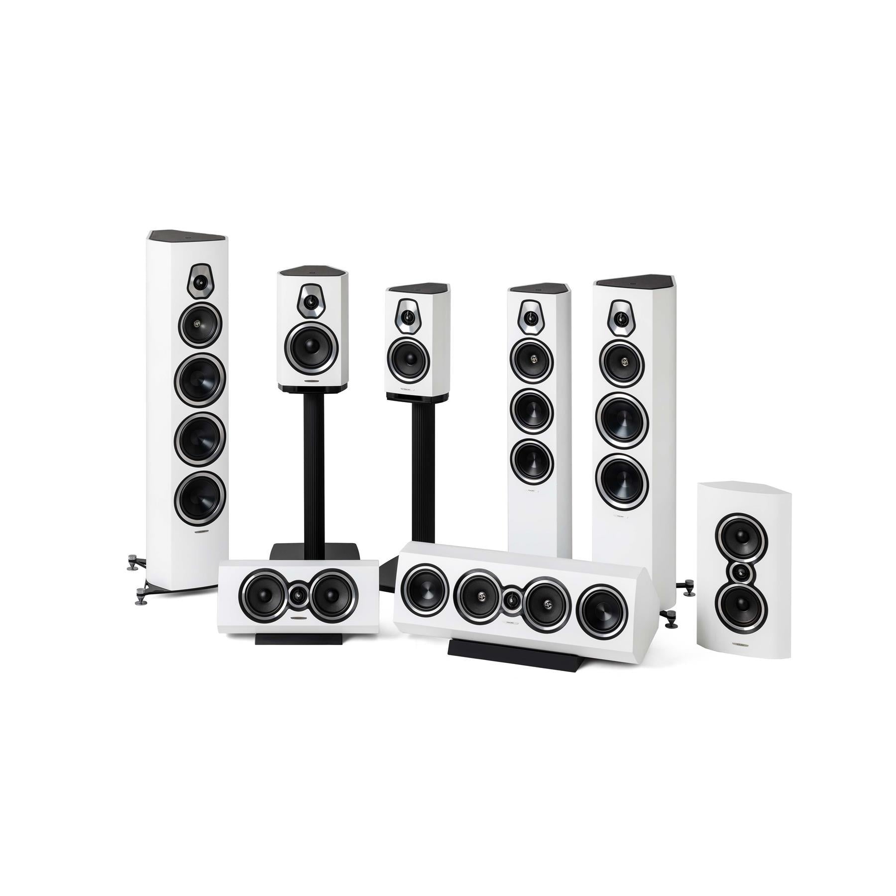 Sonus faber Sonetto II Bookshelf Speakers - Premium Hi-Fi Bookshelf Speakers for Home Theater & Music Listening (Pair) | Perfect for Living Room, Home Studio & Audiophile Setups