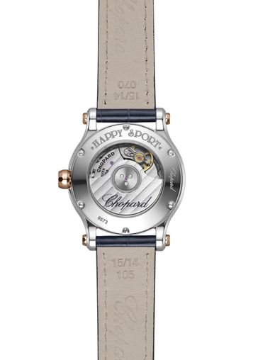 Chopard Happy Sport Ladies Watch - Stainless Steel with Sun, Moon & Stars Design | Luxury Women's Wristwatch for Everyday Wear & Special Occasions