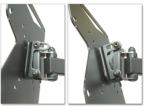 Universal TV Wall Mount Bracket - Adjustable Tilt for 15-55 Inch LCD LED 3D HD TVs - VESA 75x75 100x100 200x100 Compatible - Black (Model S89B) - Perfect for Living Room, Bedroom, or Office Setup