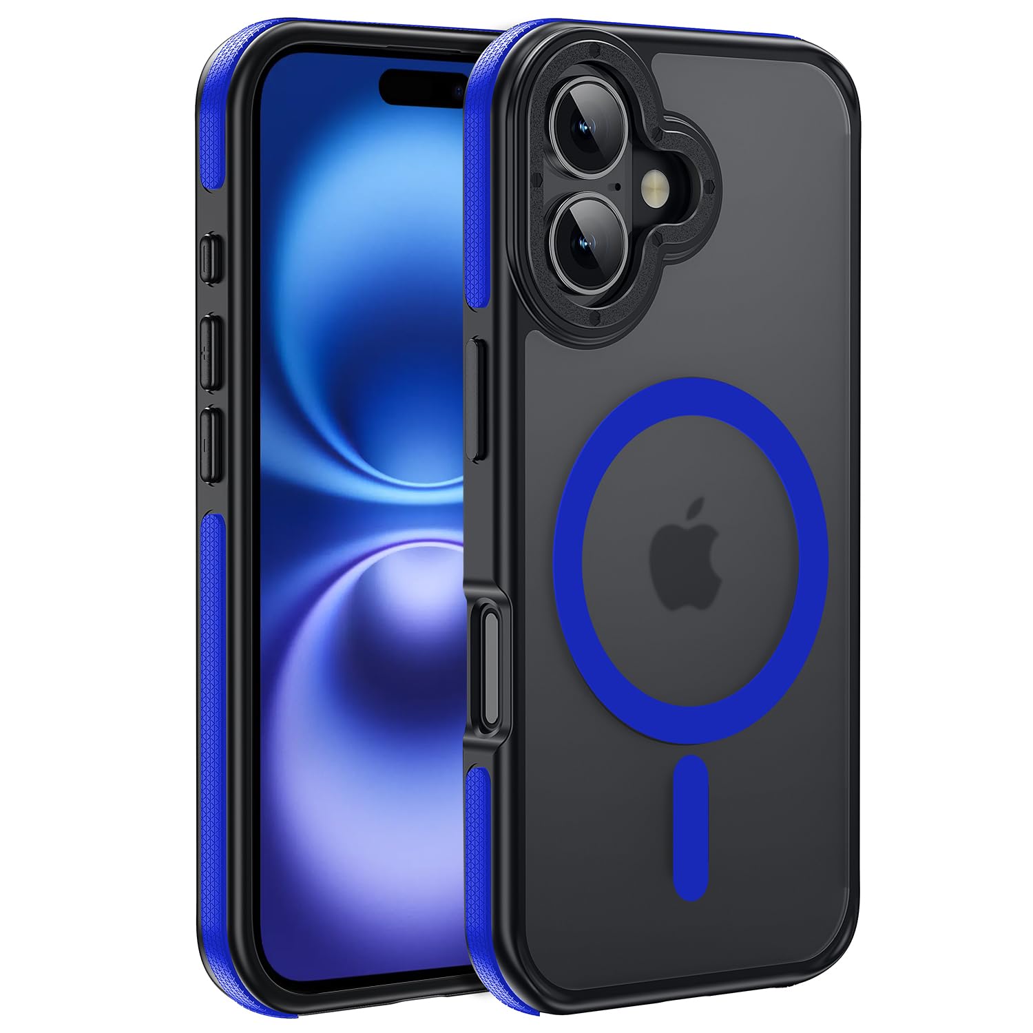 Ultra Slim Magnetic iPhone 16 Case [5X Military-Grade Protection] - Shockproof MagSafe Compatible Cover for iPhone 16 (6.1