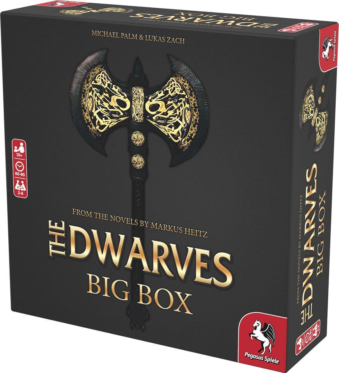 The Dwarves: Big Box - Strategic Fantasy Board Game for 2-6 Players | Family & Adult Game Night | 60-90 Min Adventure | Ages 10+ | English Edition | Perfect for Parties & Game Nights
