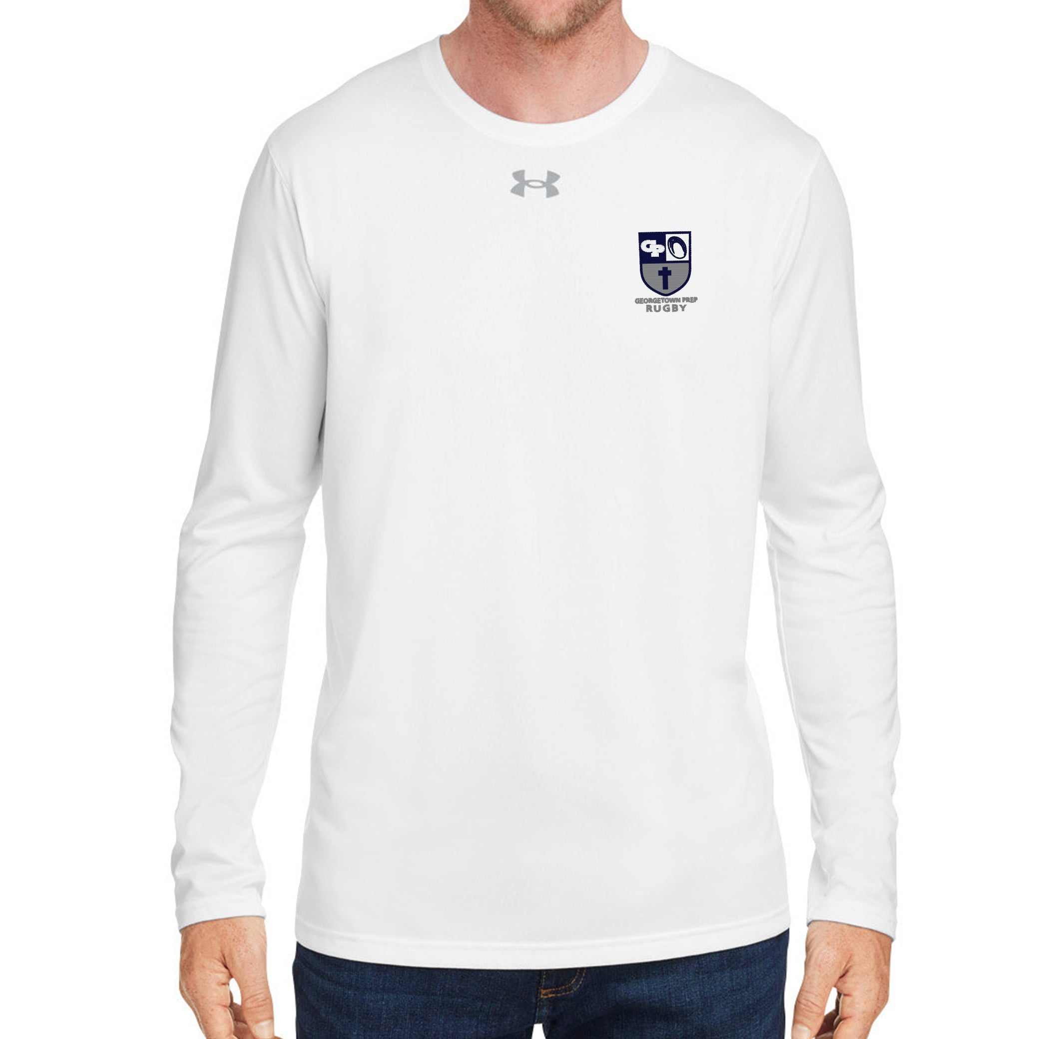 Georgetown Prep UA Team Tech Long Sleeve T-Shirt - Moisture-Wicking Performance Shirt for Training, Sports & Casual Wear