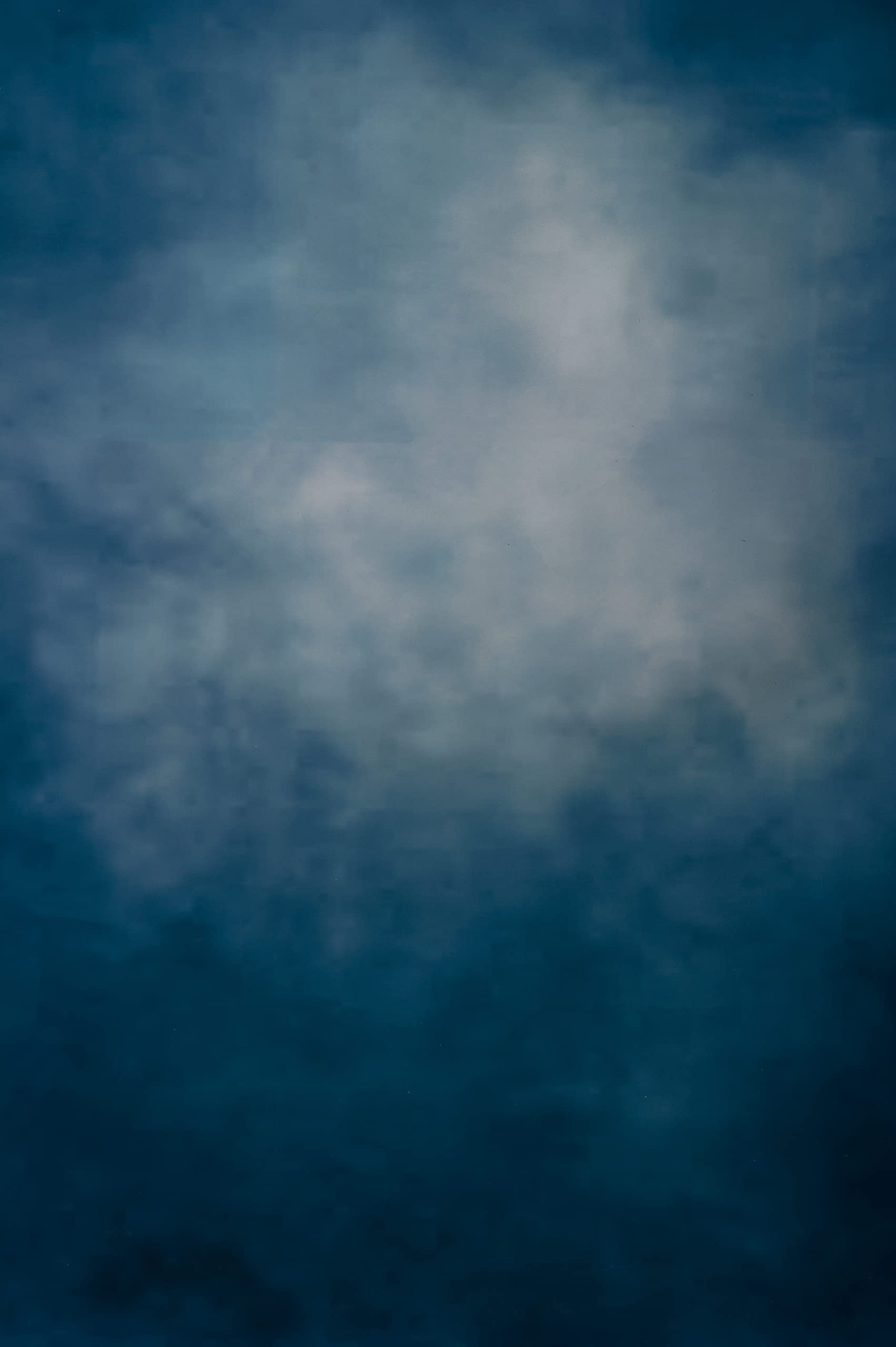 8×10ft Old Master Blue Background Oil Painting Portrait Photography Backdrop - Abstract Texture Studio Prop for Photographer, Kids, Children & Adults - Perfect for Studio Photography, Family Portraits, and Artistic Backgrounds